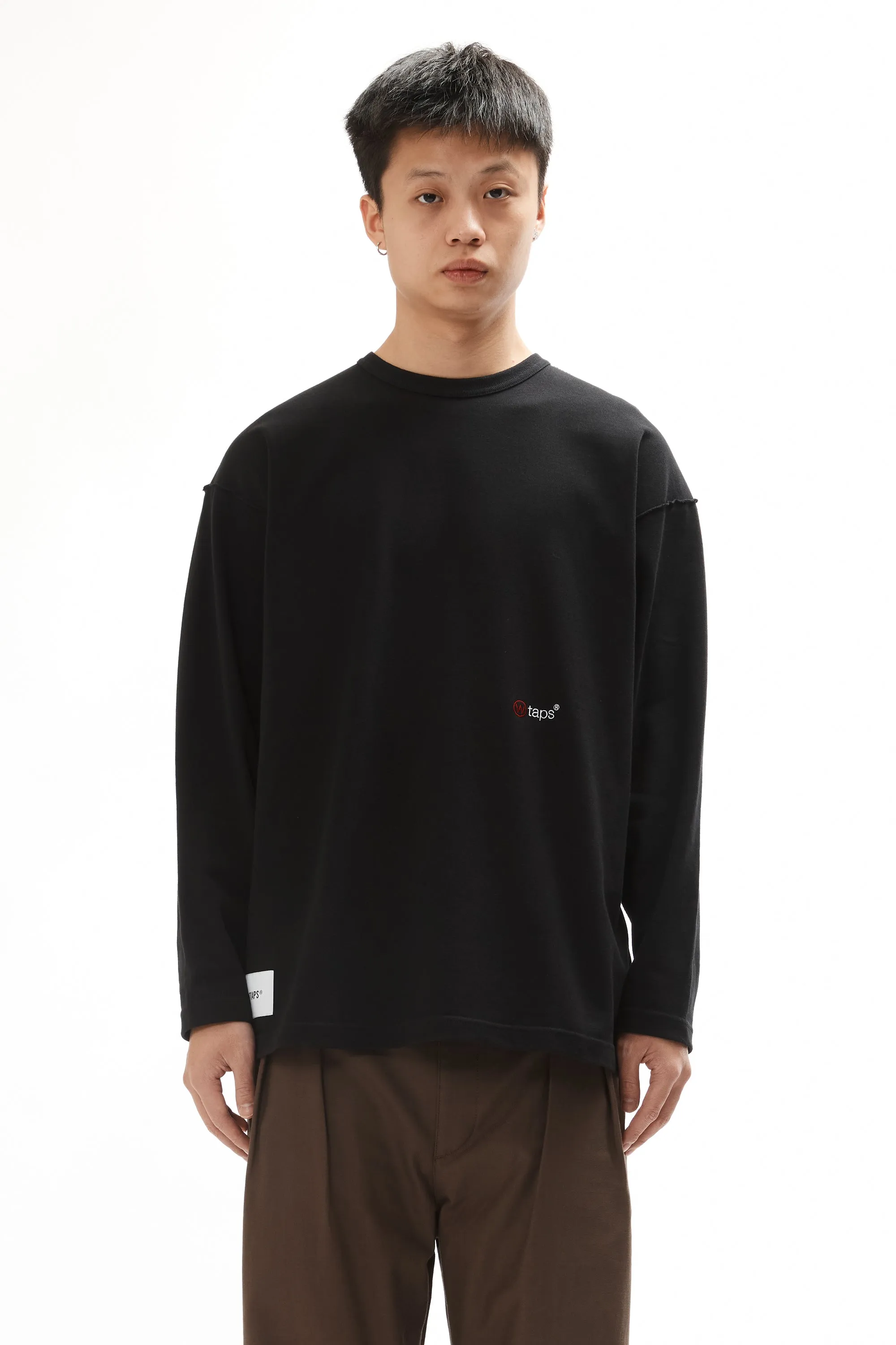 LIM LS CREWNECK TEE BLACK sold by Perks And Mini Pty Ltd (P.A.M.) product image thumbnail 3