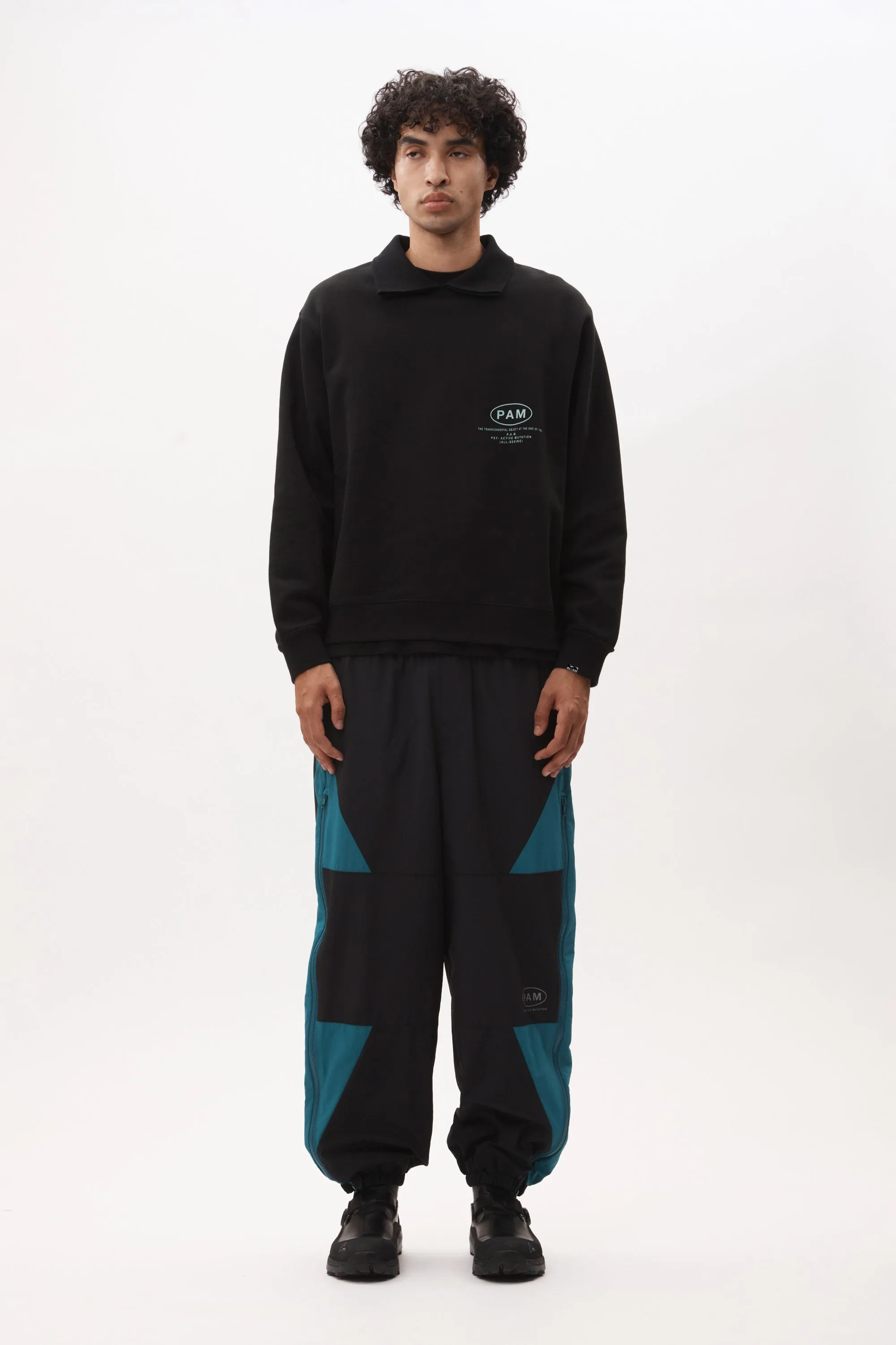 AKTIV-8 TRACKPANT - BLACK TEAL sold by Perks And Mini Pty Ltd (P.A.M.) product image thumbnail 2