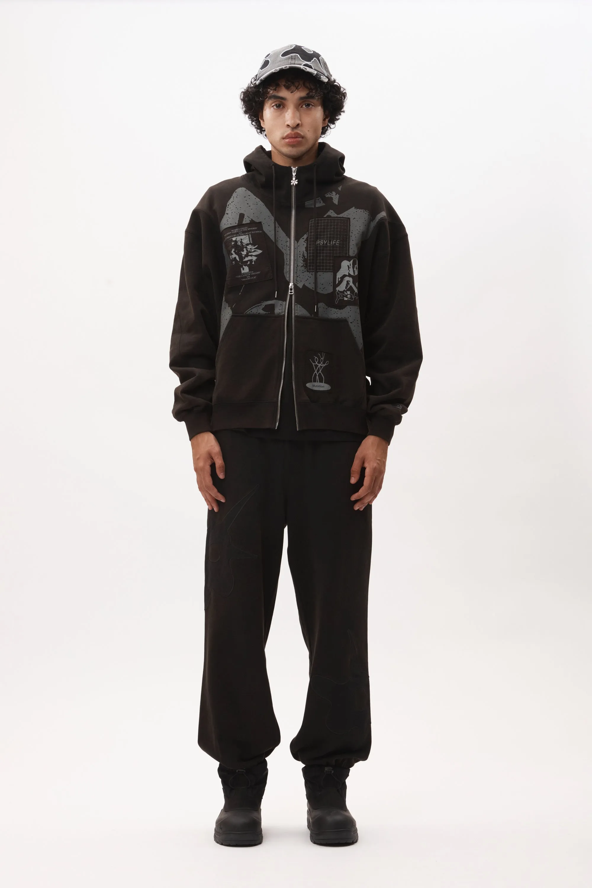 POST WORK ZIP THRU HOODED SWEAT sold by Perks And Mini Pty Ltd (P.A.M.) product image thumbnail 3