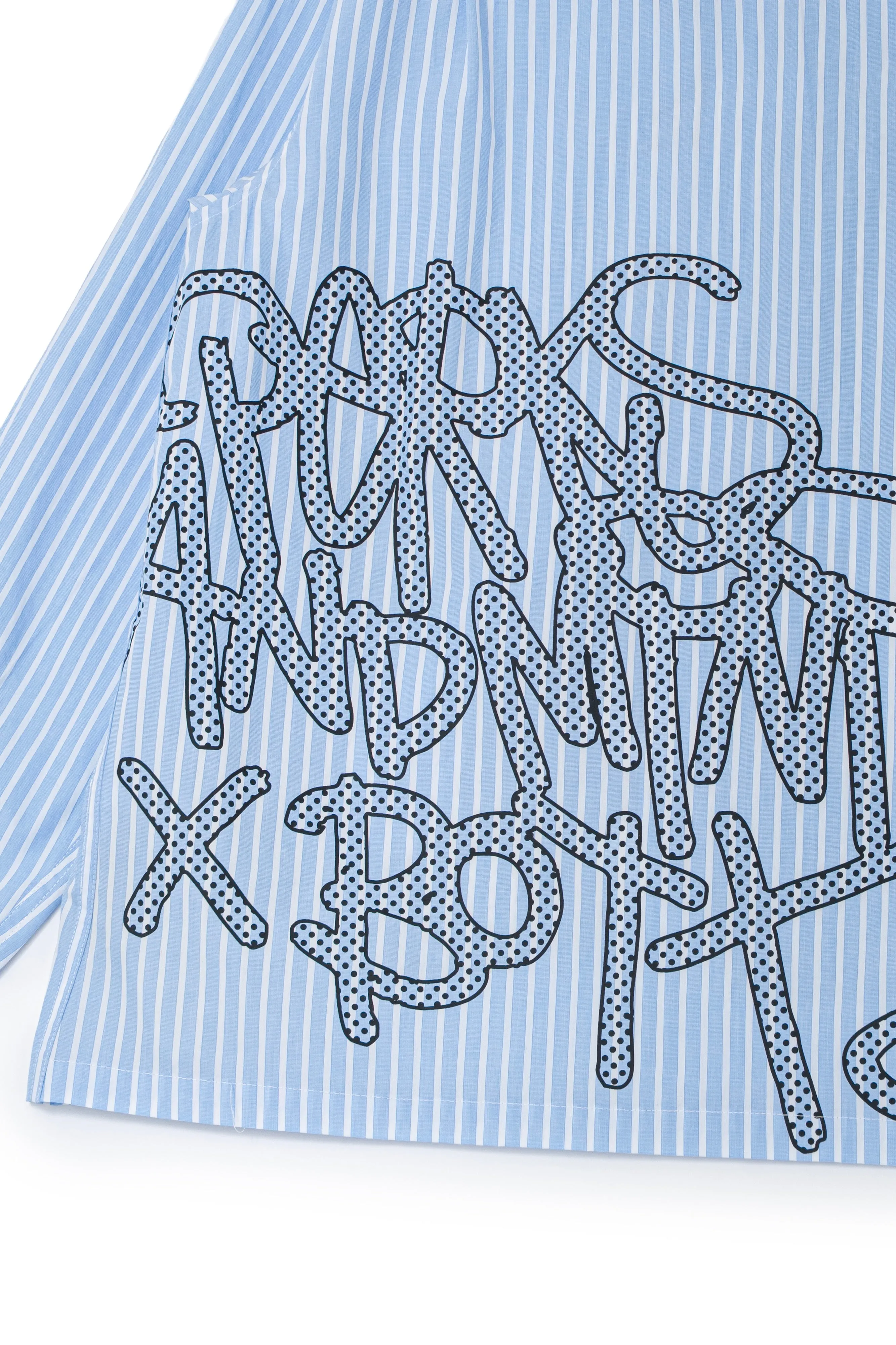 PAM x BoTT STRIPE LS SHIRT - BLUE STRIPE sold by Perks And Mini Pty Ltd (P.A.M.) product image thumbnail 4