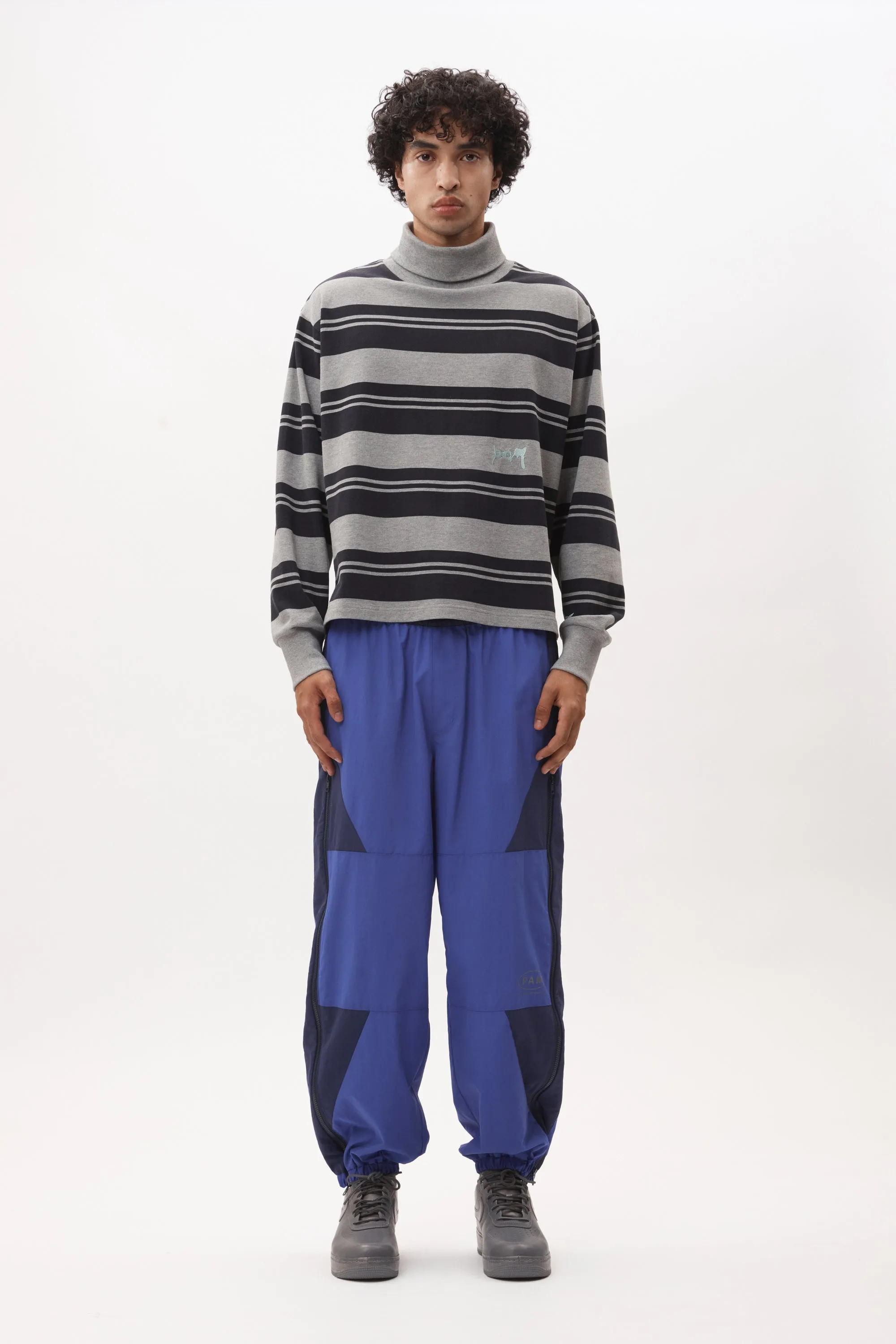 LINES IN TIME STRIPE MOCK NECK LS TOP sold by Perks And Mini Pty Ltd (P.A.M.) product image thumbnail 2