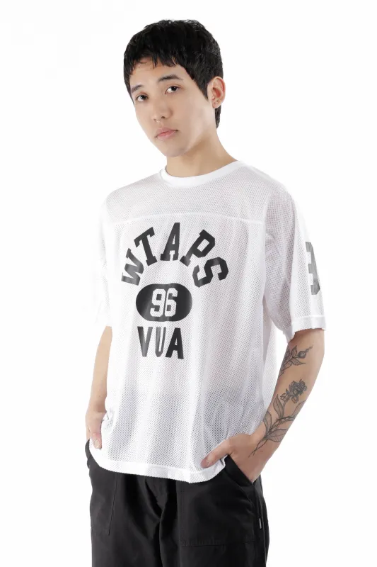 QB SS POLY MESH T-SHIRT WHITE sold by Perks And Mini Pty Ltd (P.A.M.)