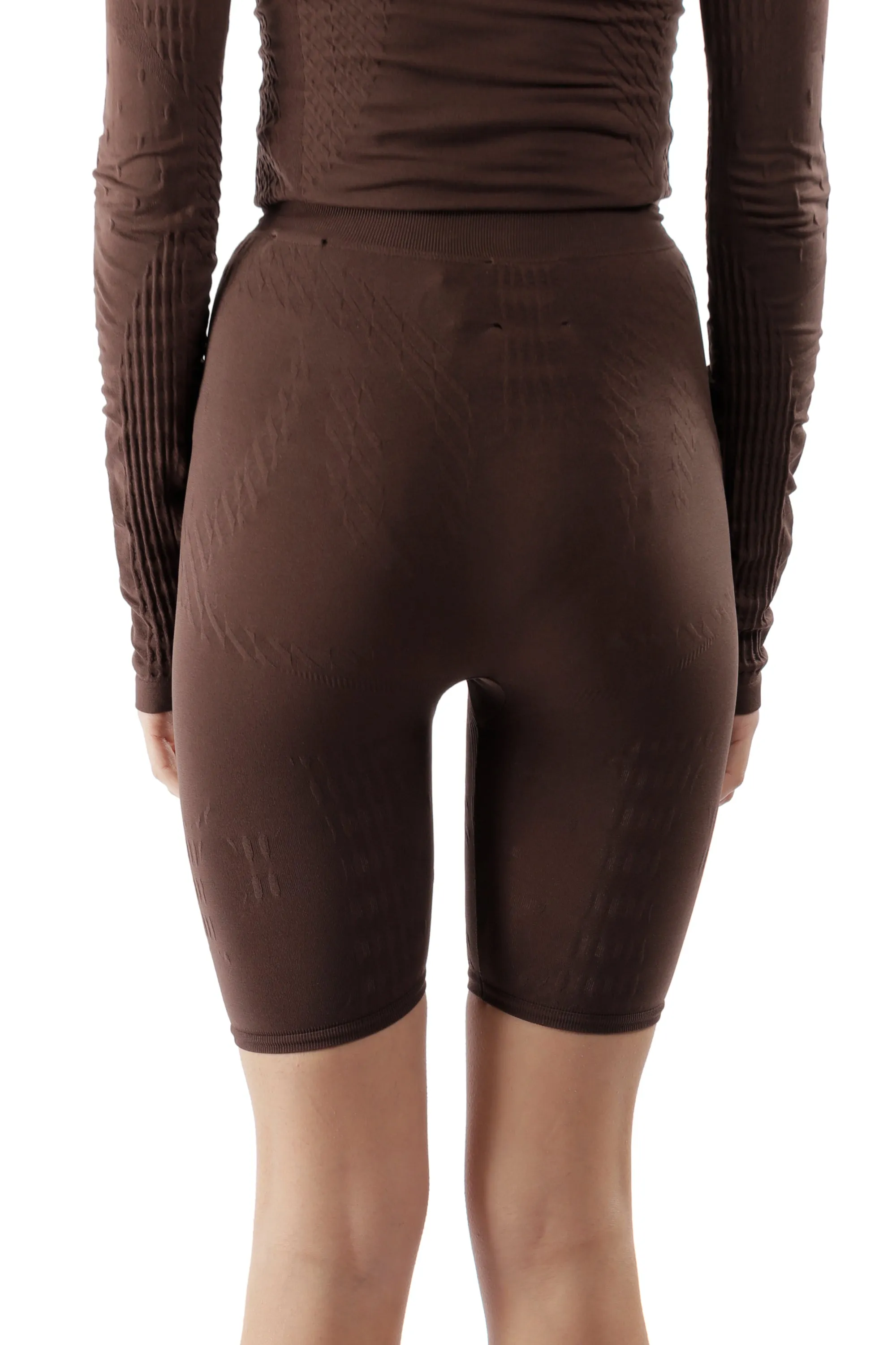 Circular Biker Shorts Dark Brown sold by Perks And Mini Pty Ltd (P.A.M.) product image thumbnail 2