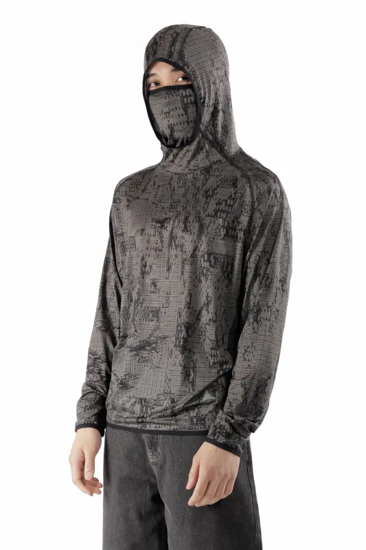 Laki Melted Print Uv Hoodie Olive sold by Perks And Mini Pty Ltd (P.A.M.)