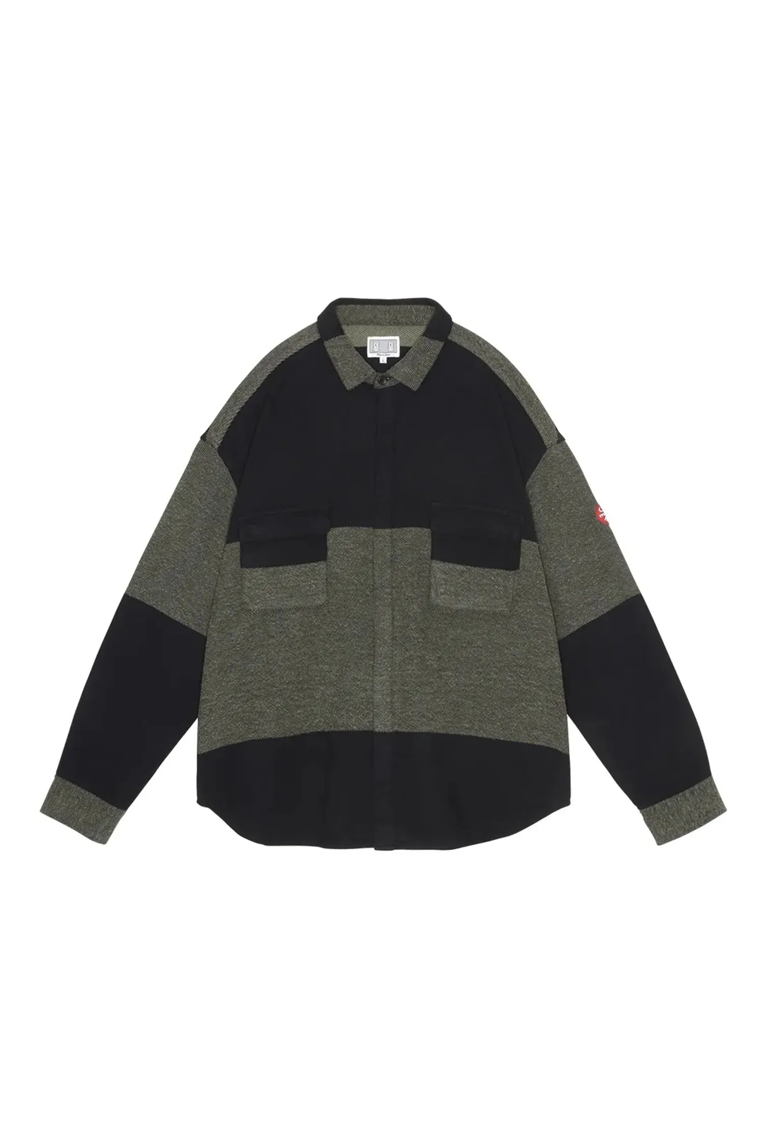 STRIPE FLANNEL BIG SHIRT KHAKI sold by Perks And Mini Pty Ltd (P.A.M.)