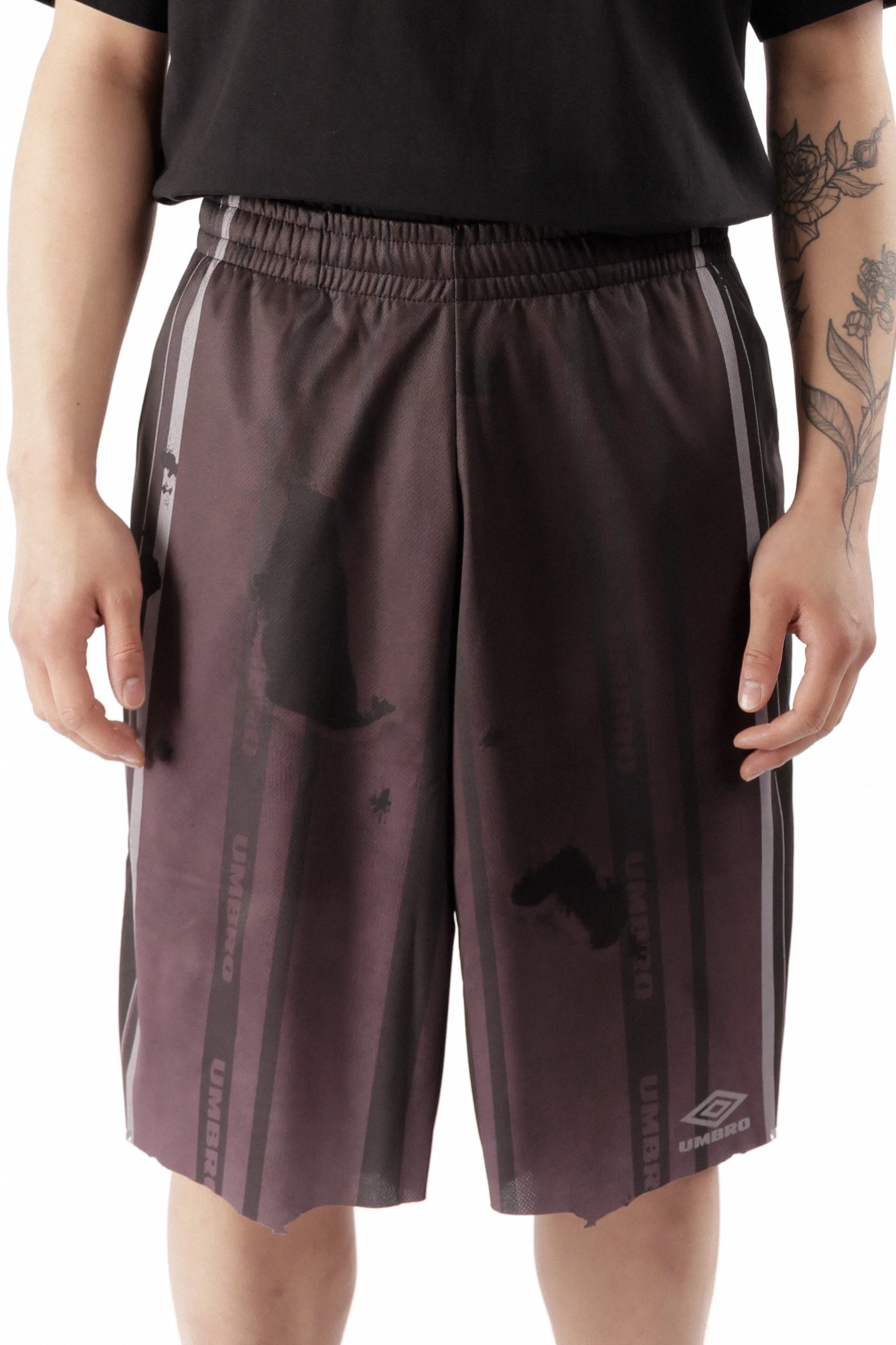 Distressed Shorts Purple Black sold by Perks And Mini Pty Ltd (P.A.M.) product image thumbnail 3