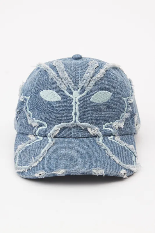 POWDER ALIEN BUTTERFLY KISS BASEBALL CAP made by Perks And Mini Pty Ltd (P.A.M.)