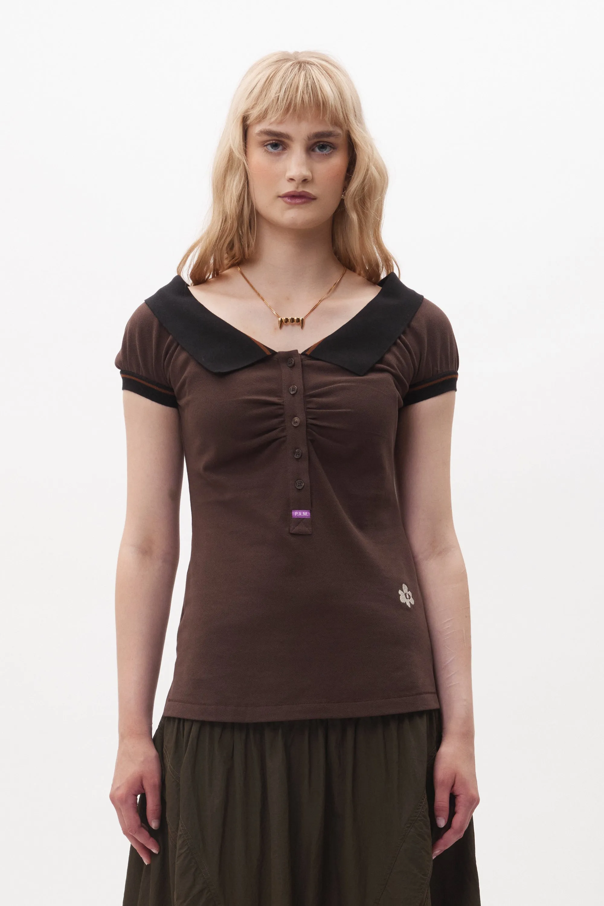 TWIN OAKS WIDE NECK POLO sold by Perks And Mini Pty Ltd (P.A.M.)