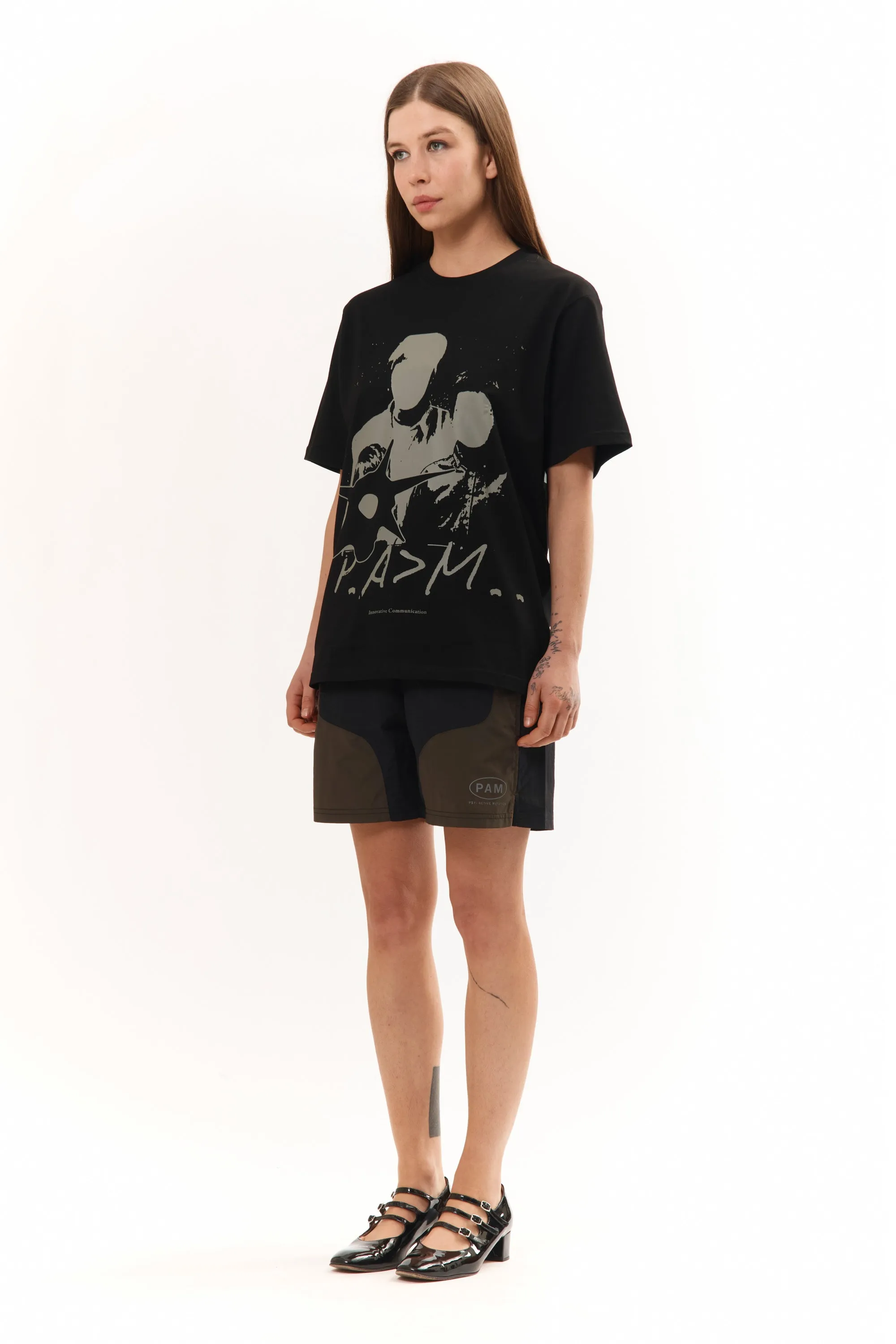 CHOOSE FREEWHEELING TRACK SHORTS - BLACK sold by Perks And Mini Pty Ltd (P.A.M.) product image thumbnail 2