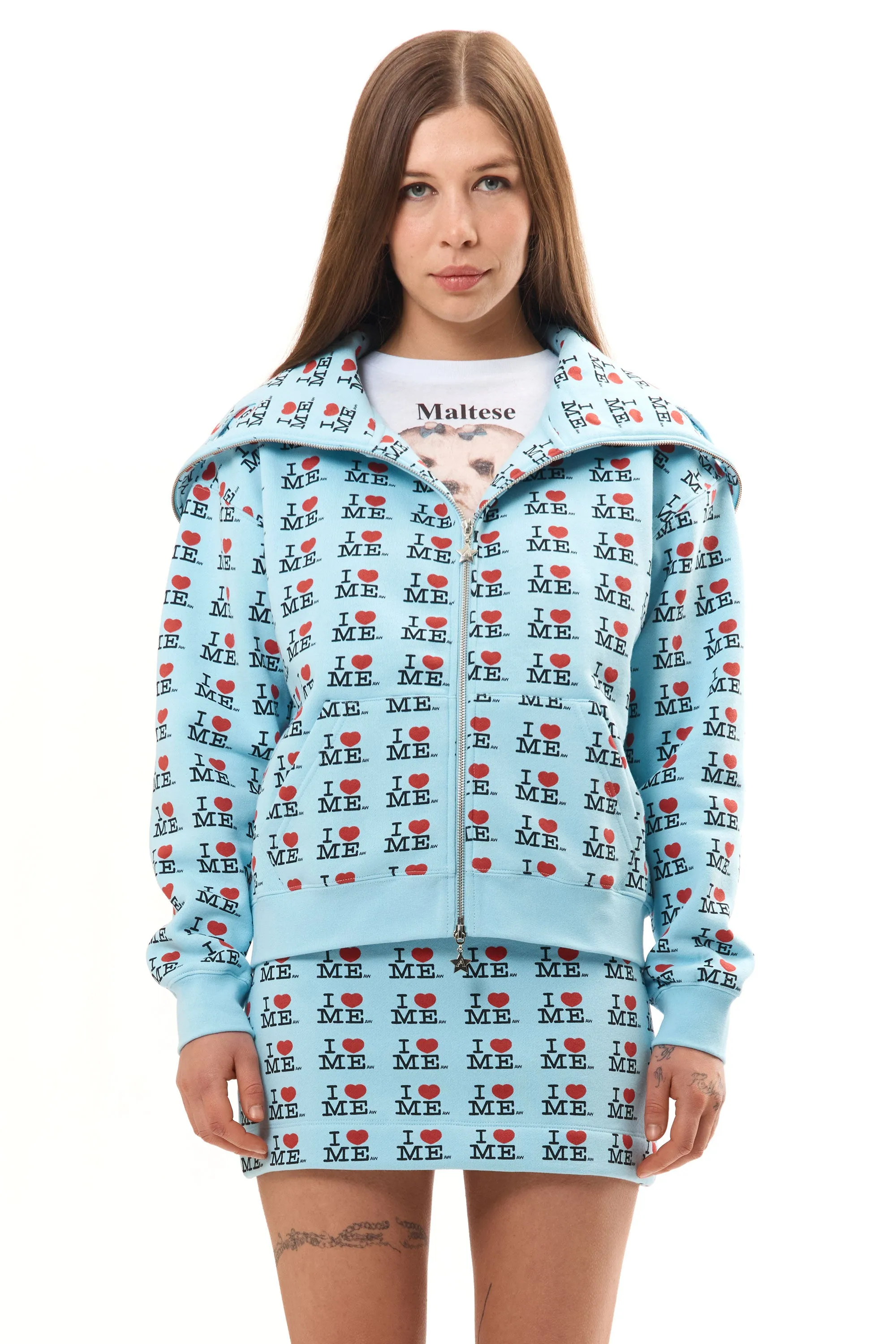 I HEART ME BLUE BUTTERFLY HOODIE sold by Perks And Mini Pty Ltd (P.A.M.)