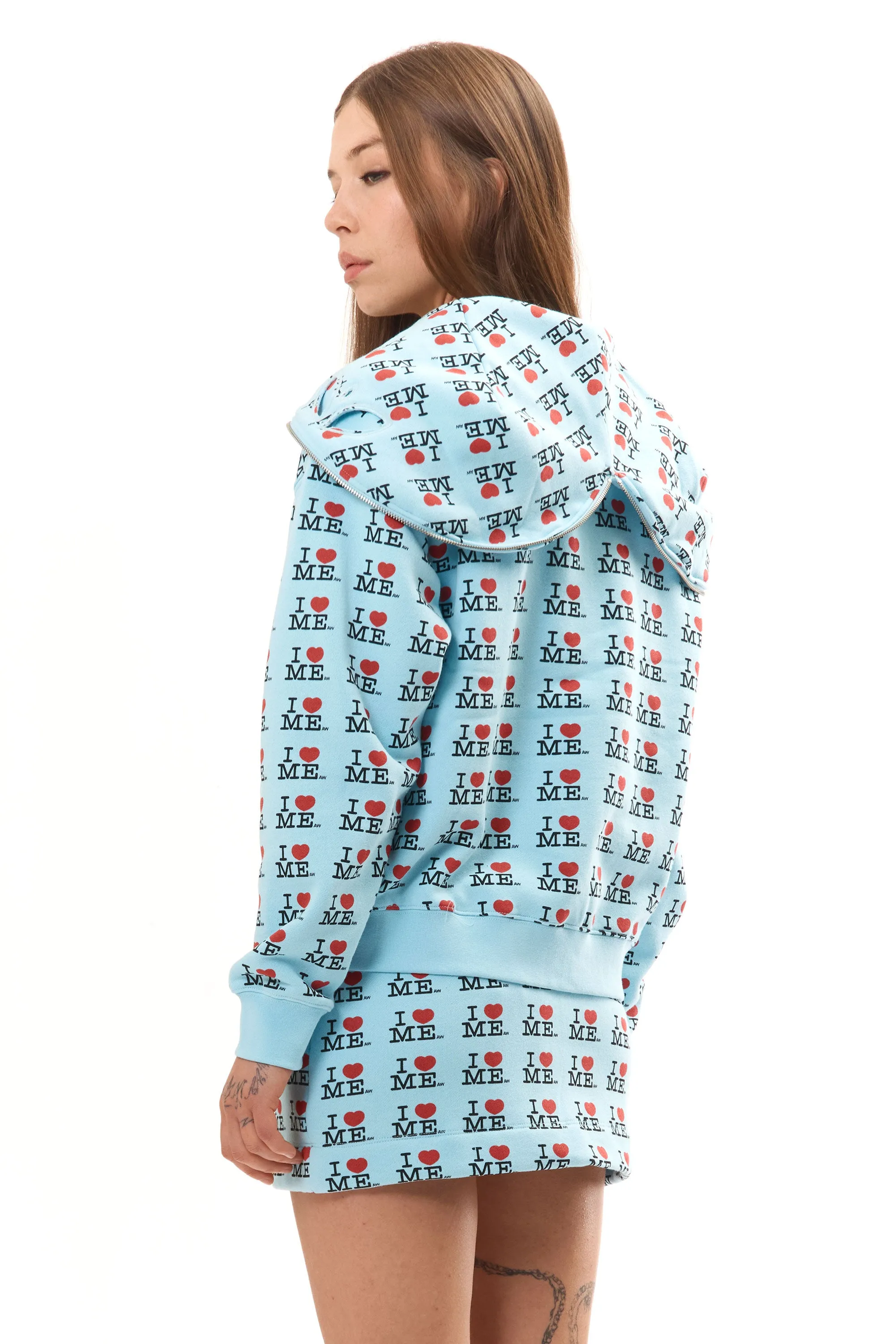 I HEART ME BLUE BUTTERFLY HOODIE sold by Perks And Mini Pty Ltd (P.A.M.) product image thumbnail 4