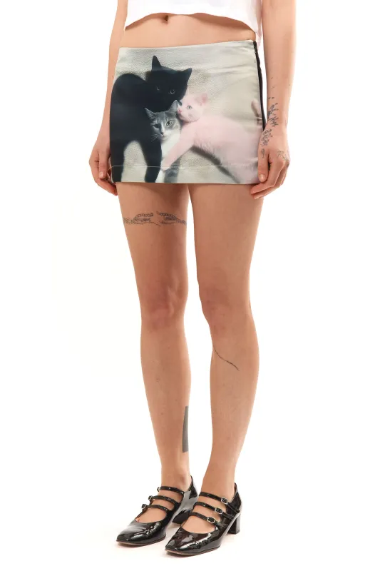 KITTEN TRIO MINI SKIRT sold by Perks And Mini Pty Ltd (P.A.M.)
