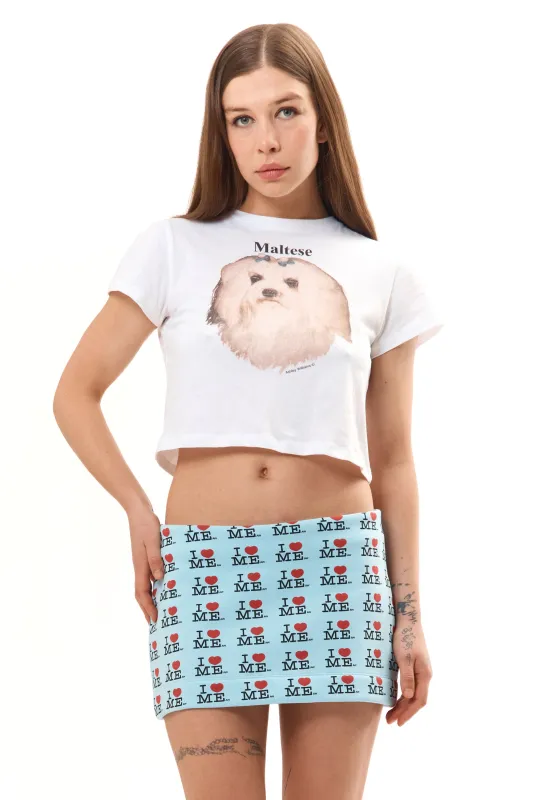 MALTESE CROPPED T-SHIRT sold by Perks And Mini Pty Ltd (P.A.M.)