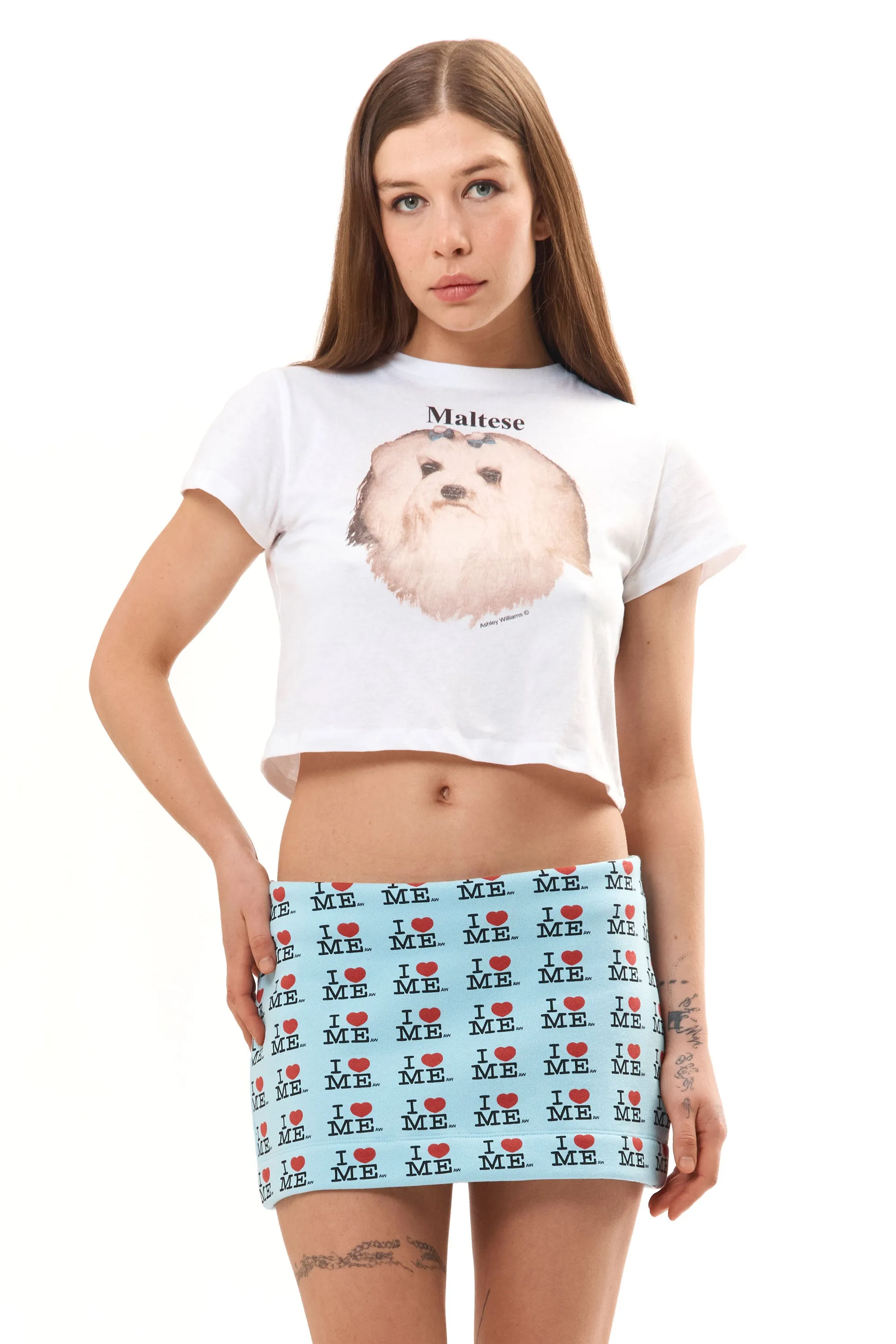MALTESE CROPPED T-SHIRT sold by Perks And Mini Pty Ltd (P.A.M.)