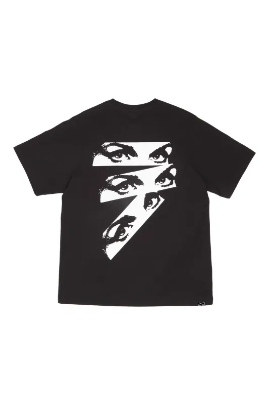 SS TEE - EYES LOGO - BLACK sold by Perks And Mini Pty Ltd (P.A.M.)