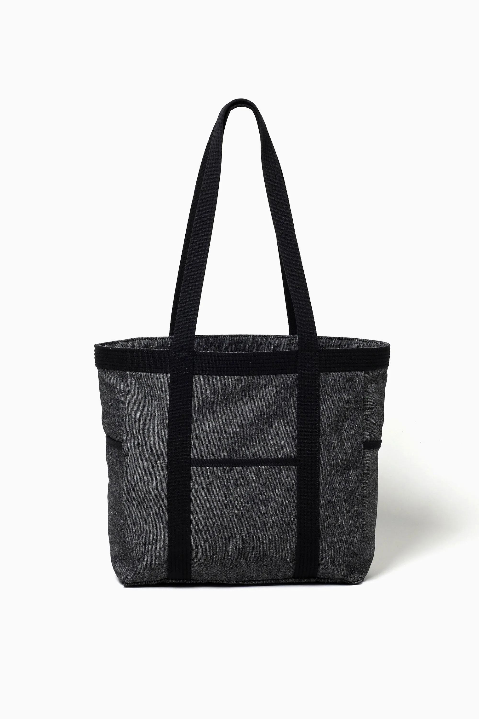 DENIM TOTE BAG MEDIUM BLACK sold by Perks And Mini Pty Ltd (P.A.M.) product image thumbnail 2