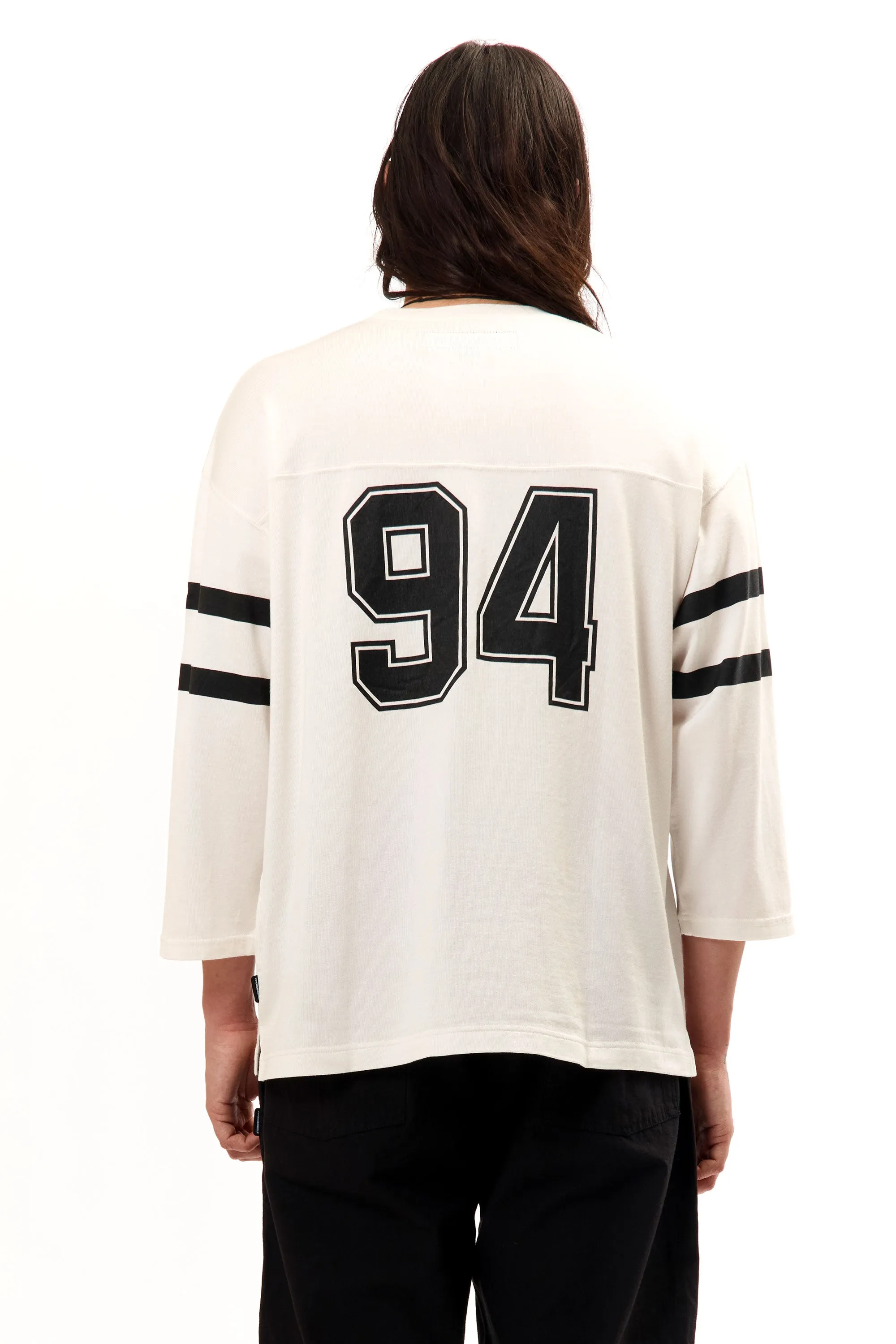 FOOTBALL SHIRT LONGSLEEVE WHITE sold by Perks And Mini Pty Ltd (P.A.M.) product image thumbnail 3