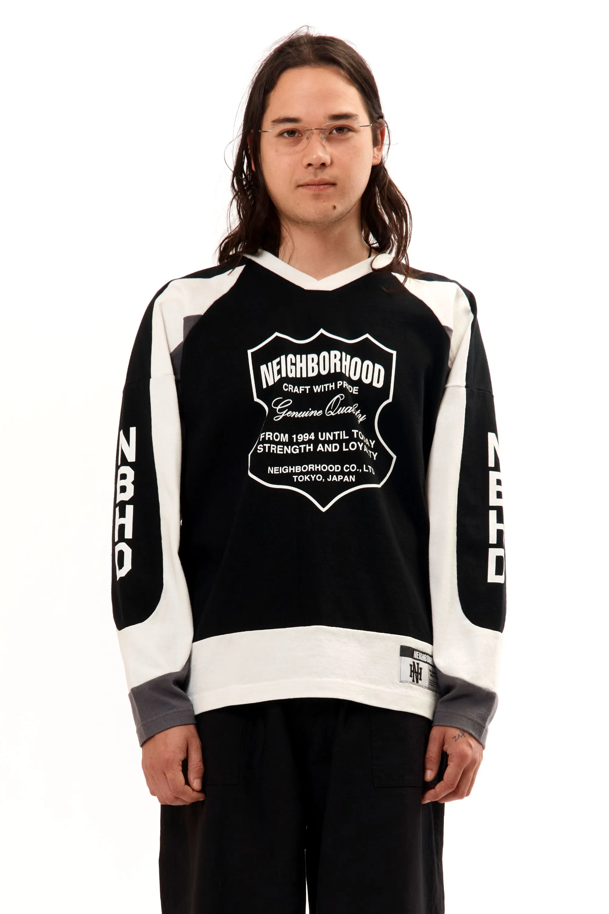 HOCKEY SHIRT LONGSLEEVE BLACK sold by Perks And Mini Pty Ltd (P.A.M.) product image thumbnail 4