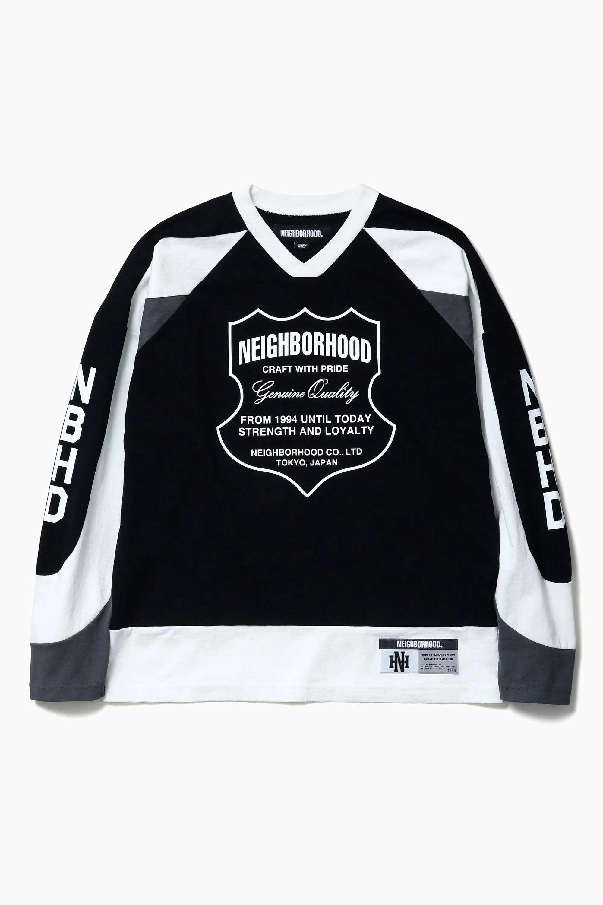 HOCKEY SHIRT LONGSLEEVE BLACK sold by Perks And Mini Pty Ltd (P.A.M.)