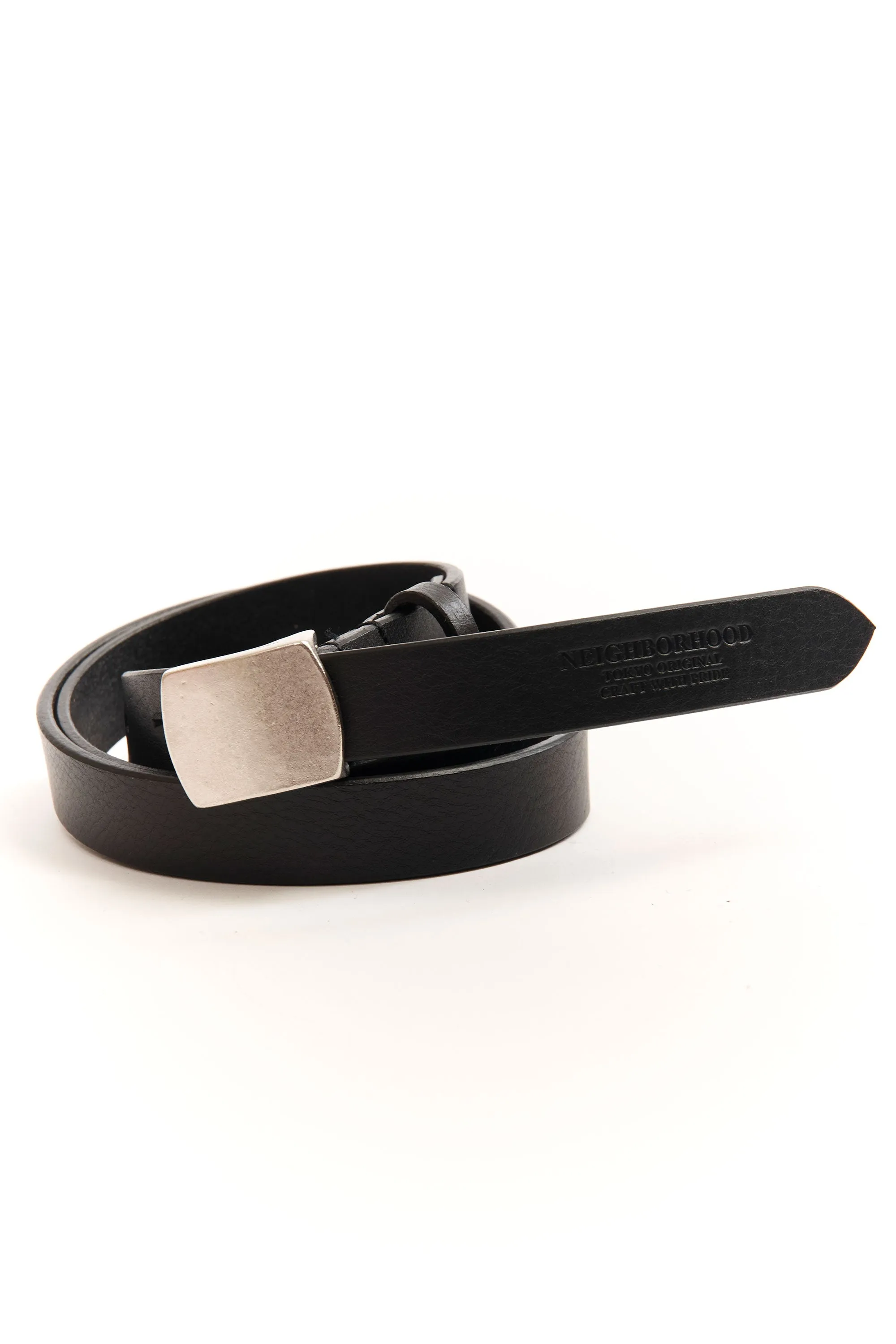 LEATHER BELT NARROW BLACK sold by Perks And Mini Pty Ltd (P.A.M.) product image thumbnail 2
