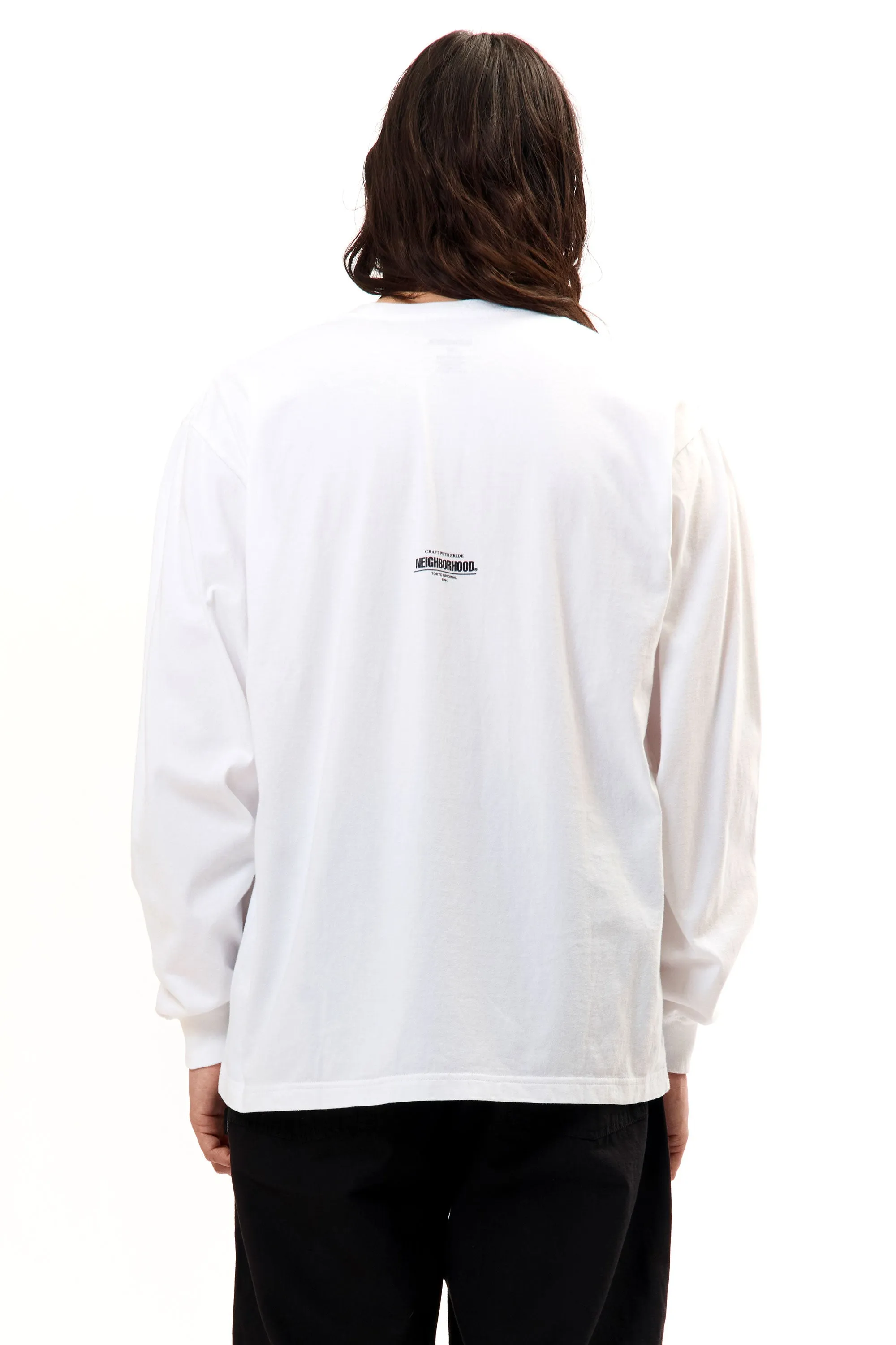 NH . TEE LONGSLEEVE 9 WHITE sold by Perks And Mini Pty Ltd (P.A.M.) product image thumbnail 2