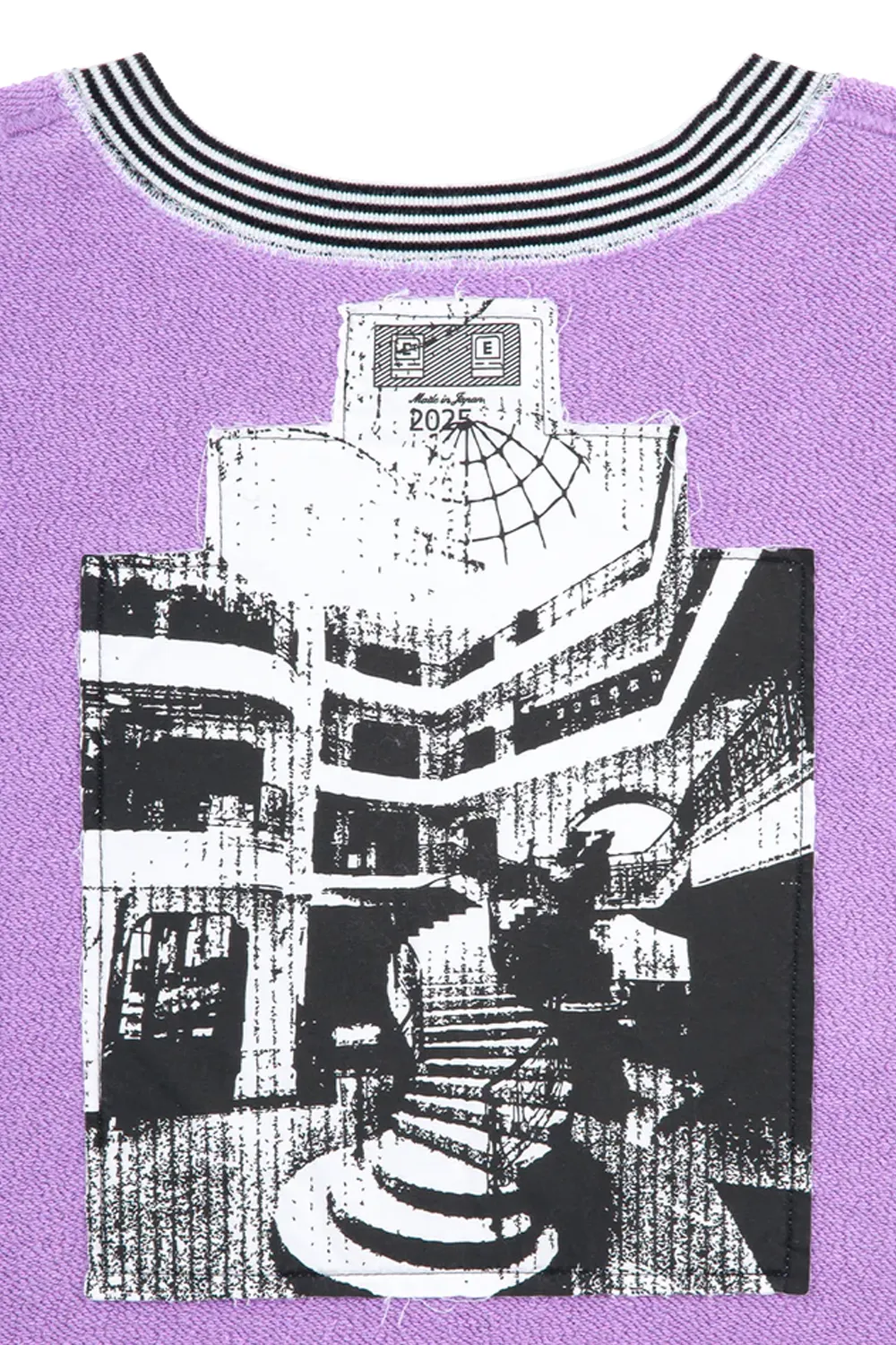 STRIPE RIB SOLID CREW NECK PURPLE sold by Perks And Mini Pty Ltd (P.A.M.) product image thumbnail 3