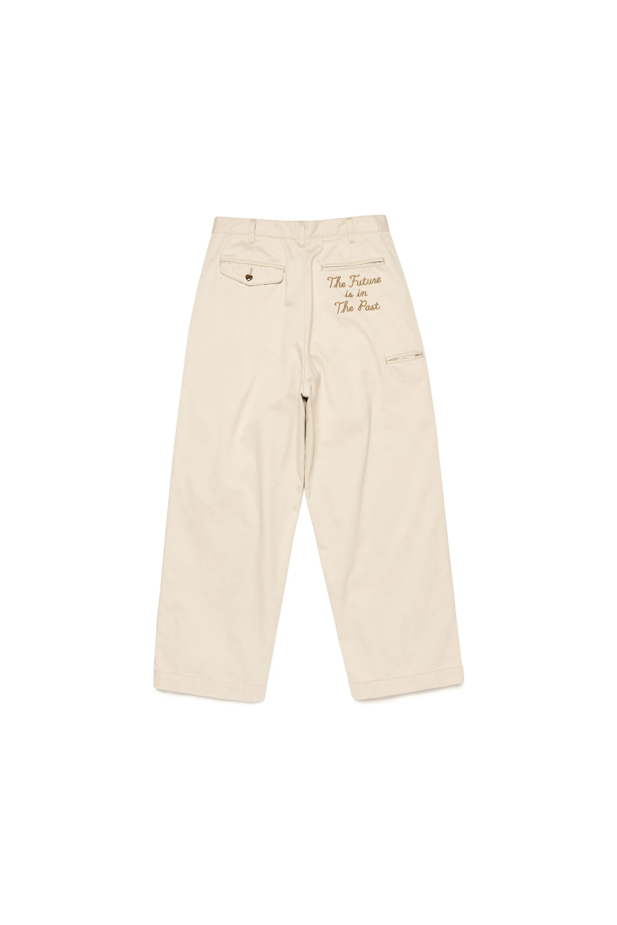 WIDE CHINO PANTS WHITE sold by Perks And Mini Pty Ltd (P.A.M.) product image thumbnail 2