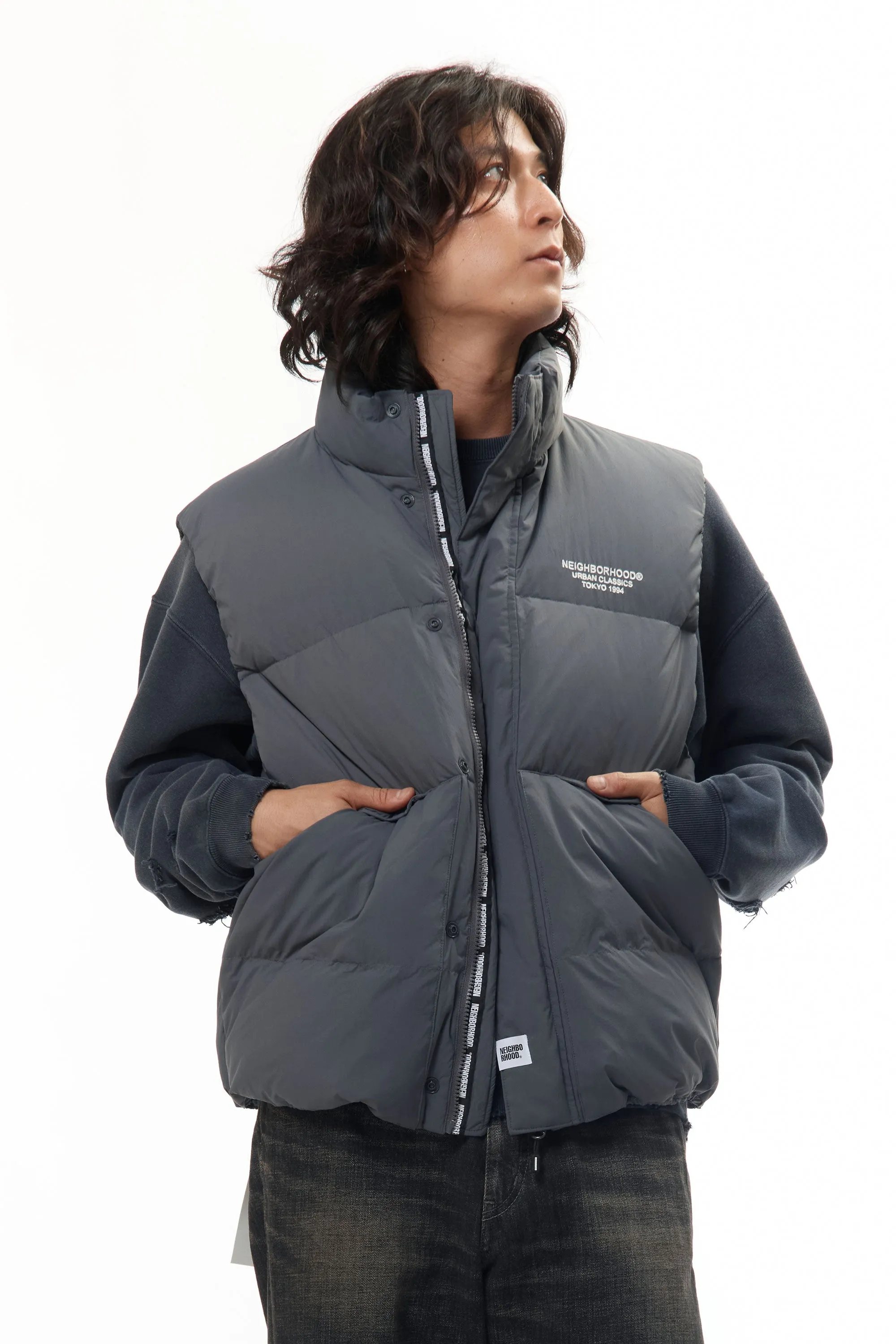 CLASSIC DOWN VEST GREY sold by Perks And Mini Pty Ltd (P.A.M.) product image thumbnail 2