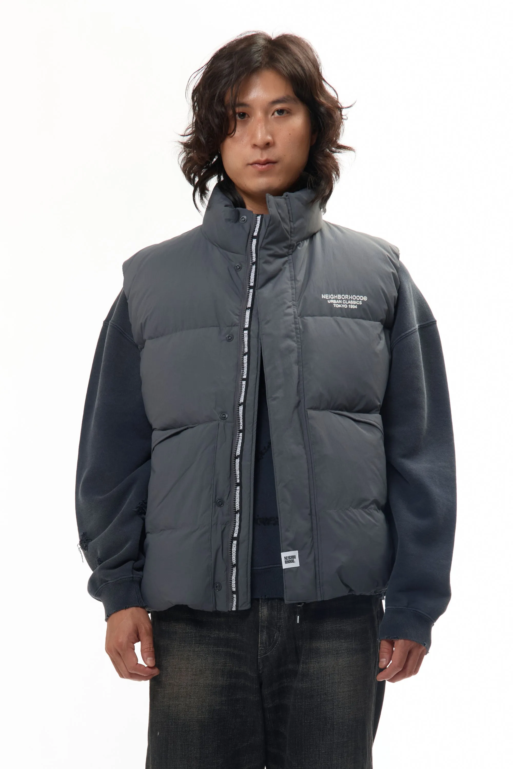 CLASSIC DOWN VEST GREY sold by Perks And Mini Pty Ltd (P.A.M.)