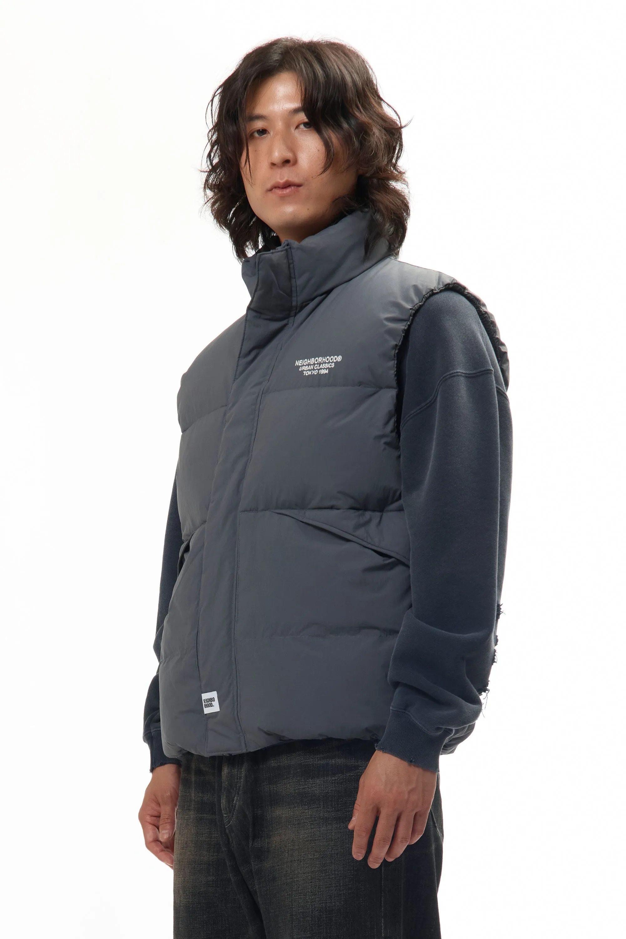 CLASSIC DOWN VEST GREY sold by Perks And Mini Pty Ltd (P.A.M.) product image thumbnail 4