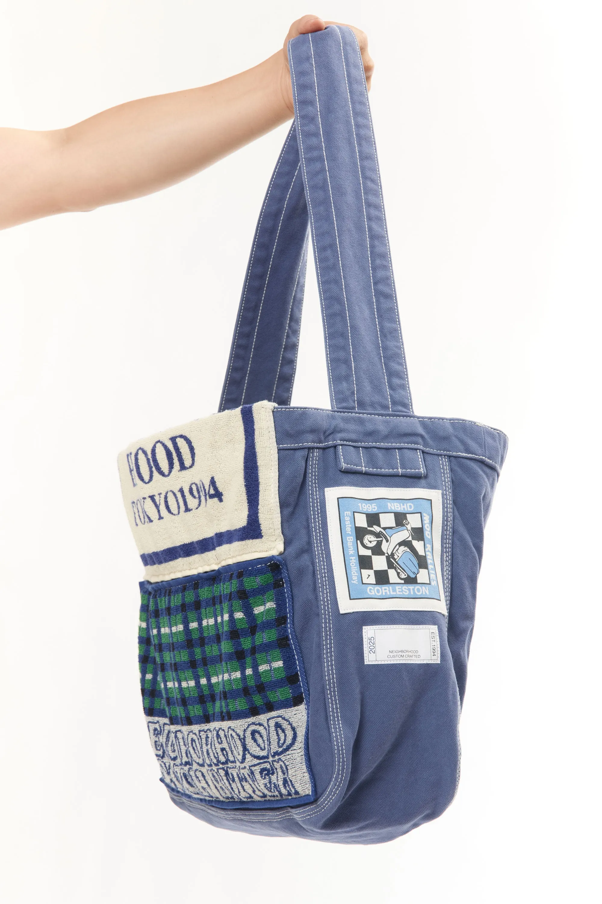 NEWSPAPER SHOULDER BAG MOD BLUE sold by Perks And Mini Pty Ltd (P.A.M.) product image thumbnail 2