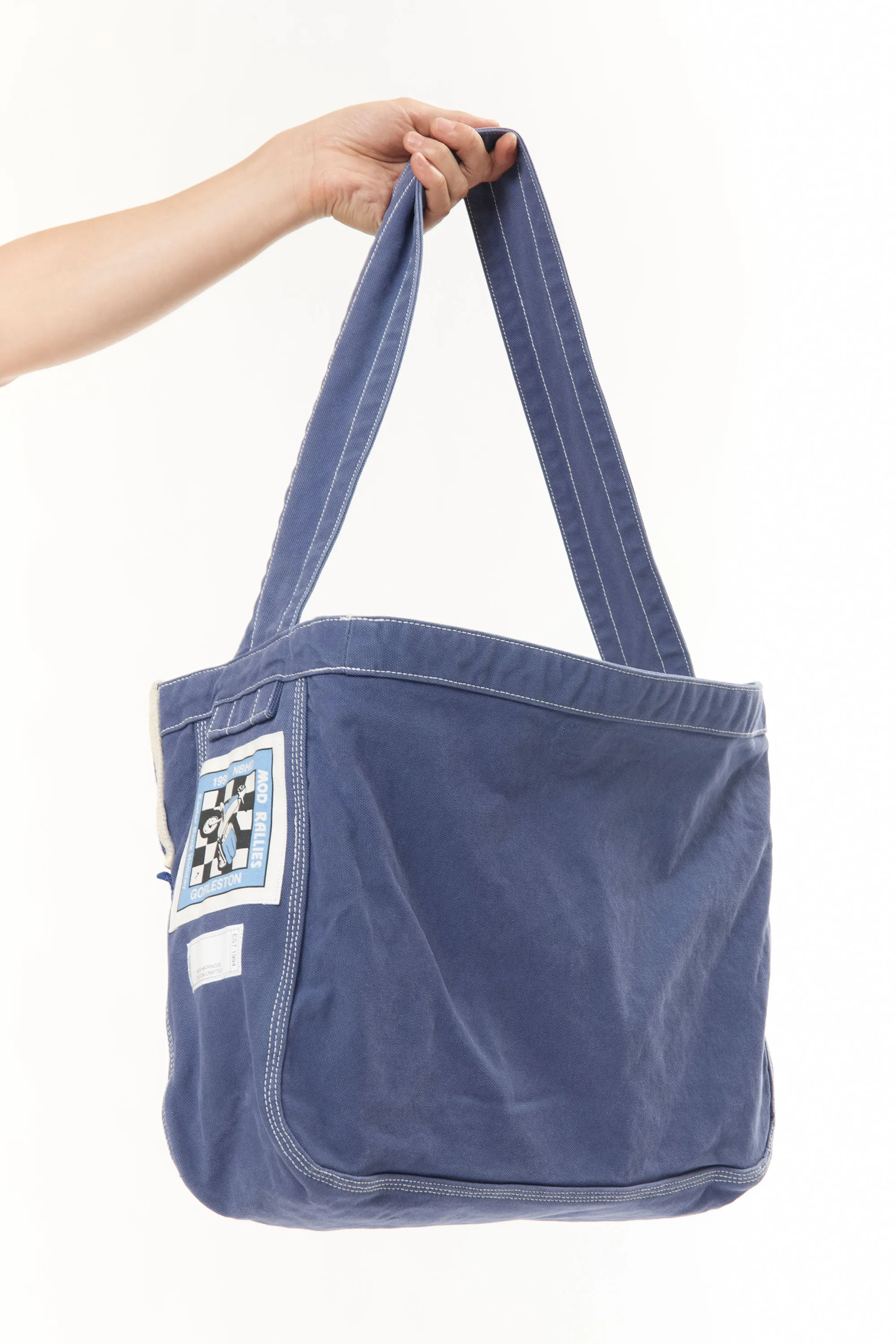 NEWSPAPER SHOULDER BAG MOD BLUE sold by Perks And Mini Pty Ltd (P.A.M.) product image thumbnail 3