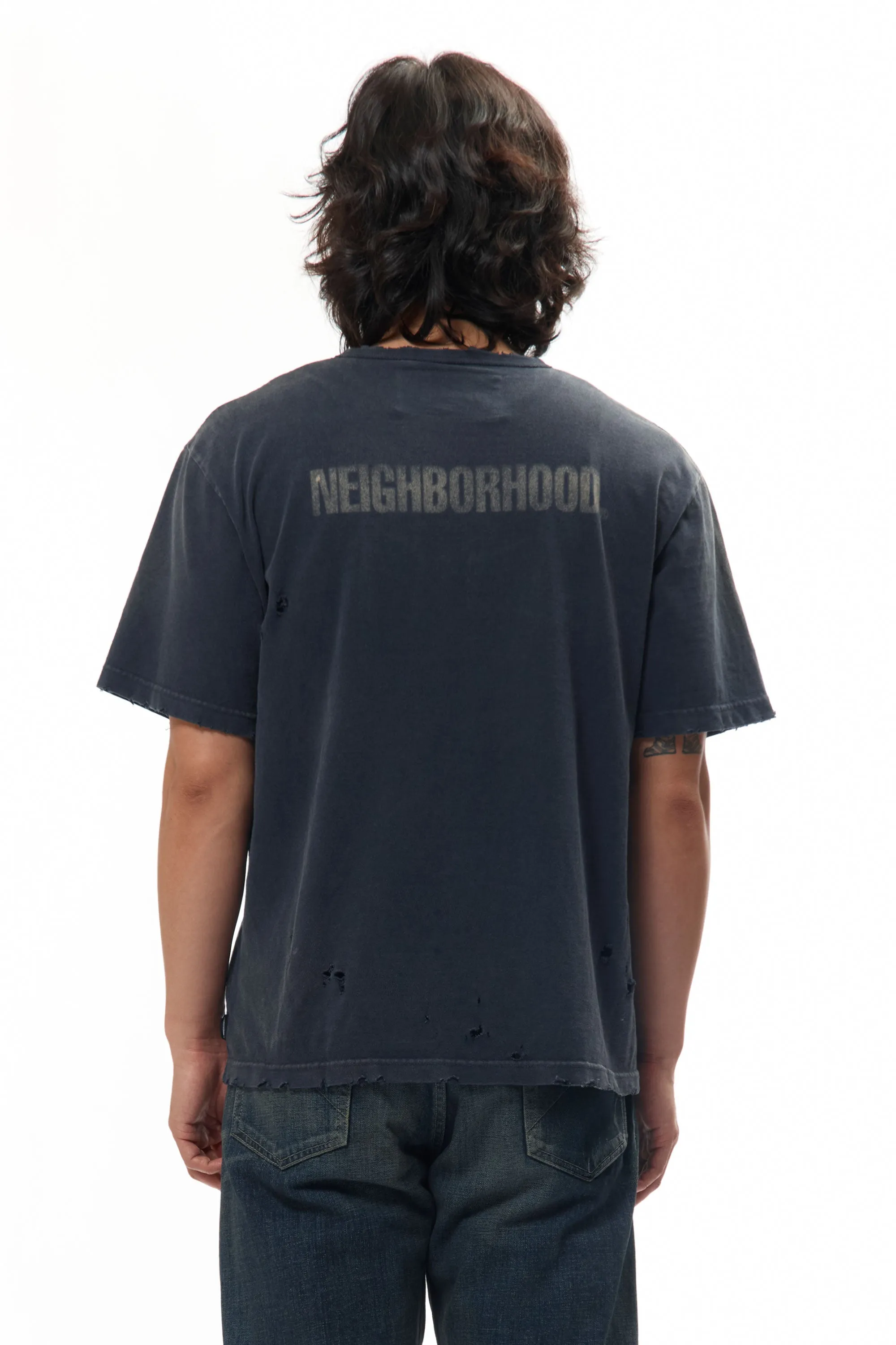 NH X CHITO . SAVAGE CREWNECK SS TEE BLACK sold by Perks And Mini Pty Ltd (P.A.M.) product image thumbnail 3