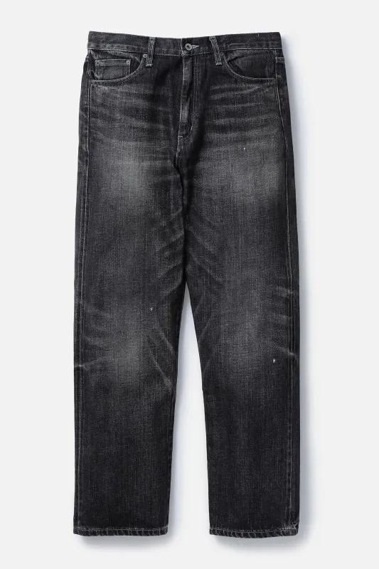 WASHED DENIM DP BASIC JEANS / PANTS BLACK made by Neighborhood