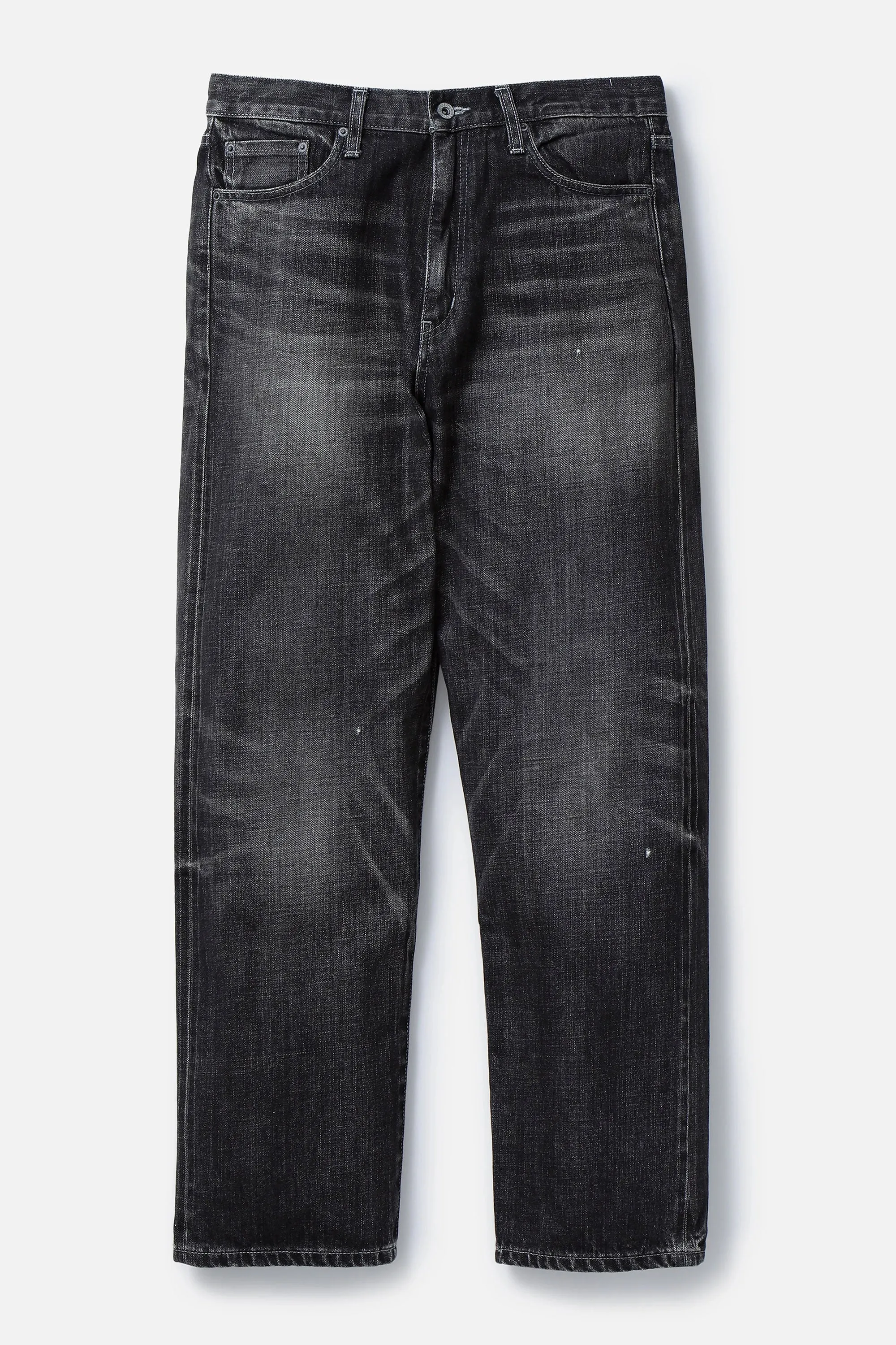WASHED DENIM DP BASIC JEANS / PANTS BLACK sold by Perks And Mini Pty Ltd (P.A.M.)