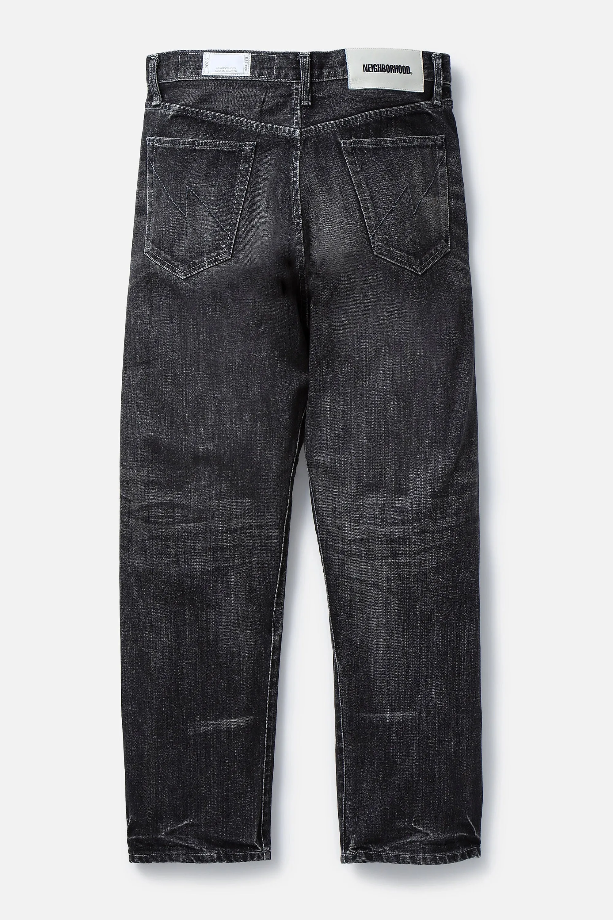 WASHED DENIM DP BASIC JEANS / PANTS BLACK sold by Perks And Mini Pty Ltd (P.A.M.) product image thumbnail 2