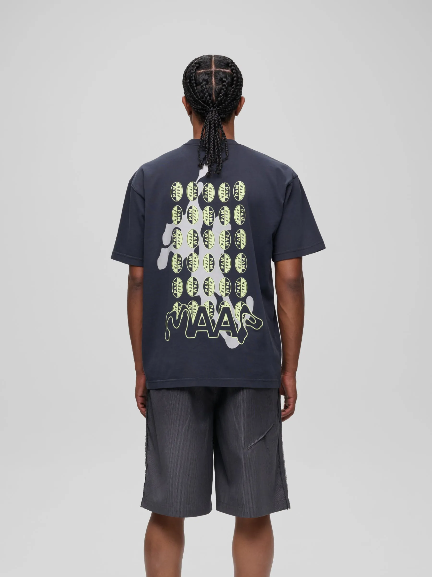 MAAP x P.A.M. 4.0 Tee BLACK/GLOW LIME sold by Perks And Mini Pty Ltd (P.A.M.) product image thumbnail 2