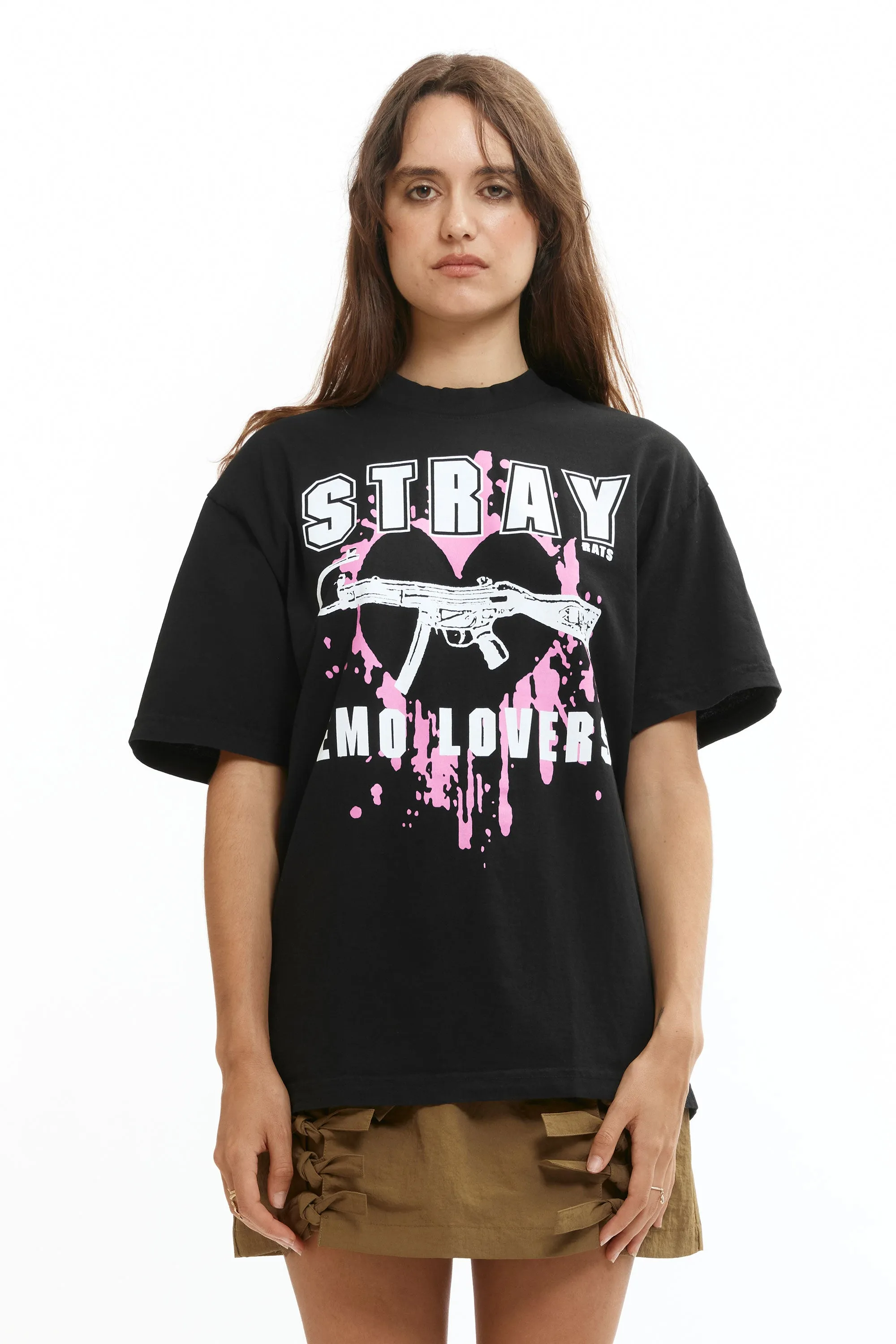 Emo Lovers Tee Black sold by Perks And Mini Pty Ltd (P.A.M.) product image thumbnail 2