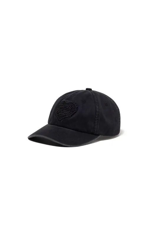 6PANEL TWILL HEART CAP TONAL BLACK sold by Perks And Mini Pty Ltd (P.A.M.)