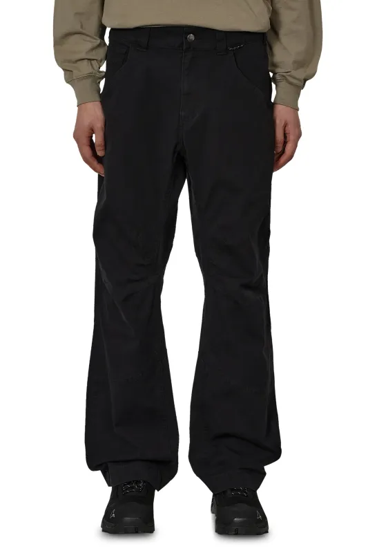 Crimp Shaped Cotton Pants Anthracite made by Perks And Mini Pty Ltd (P.A.M.)