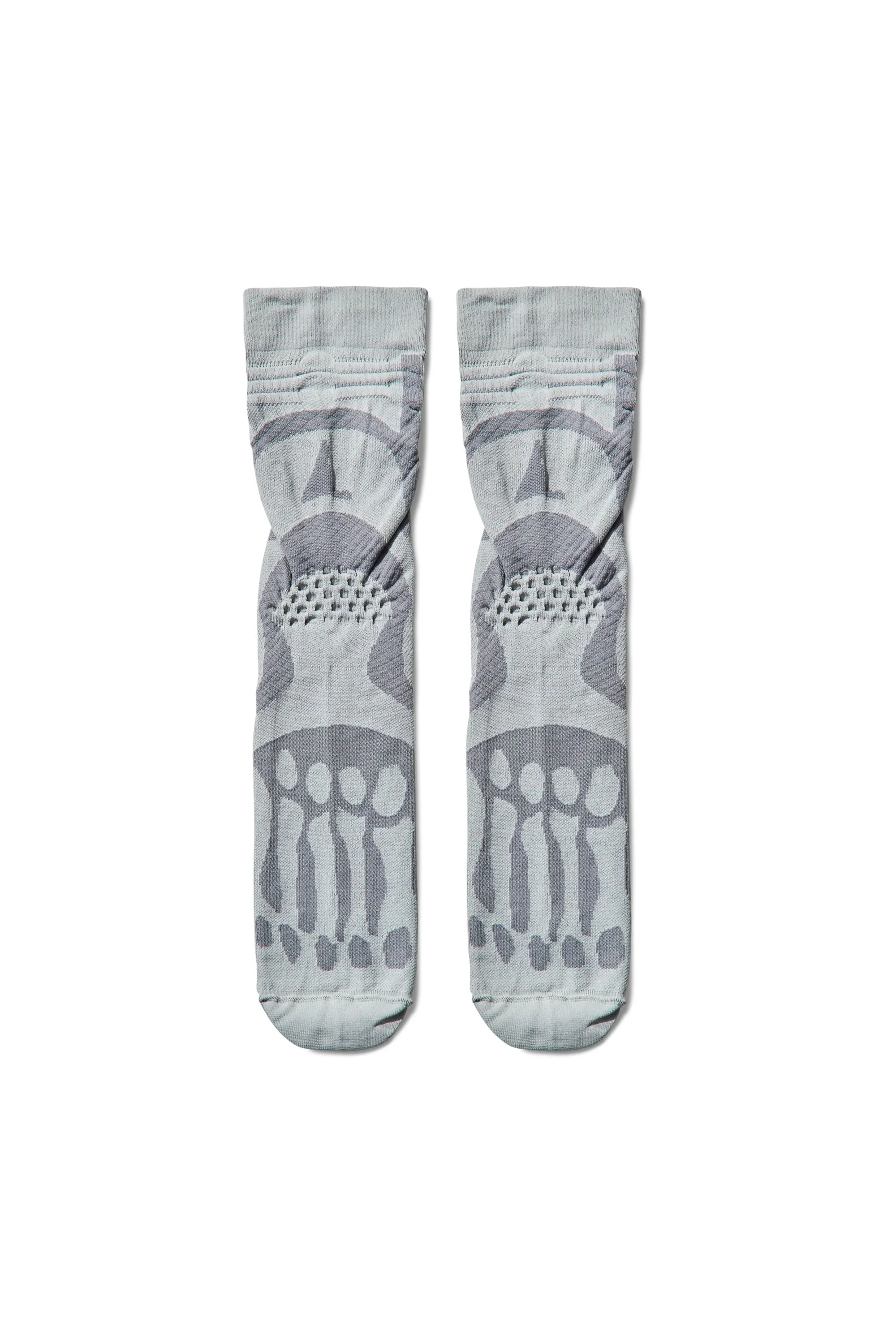 SS26 Bones Logo Q-Skin® Technical Crew Socks Light Grey sold by Perks And Mini Pty Ltd (P.A.M.)