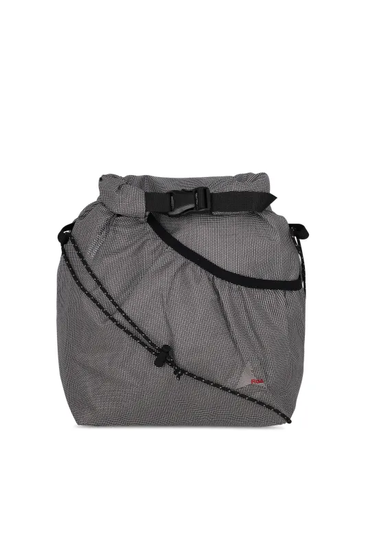 SS26 YUNA Dyneema Crossbody Bag Black made by Roa Hiking