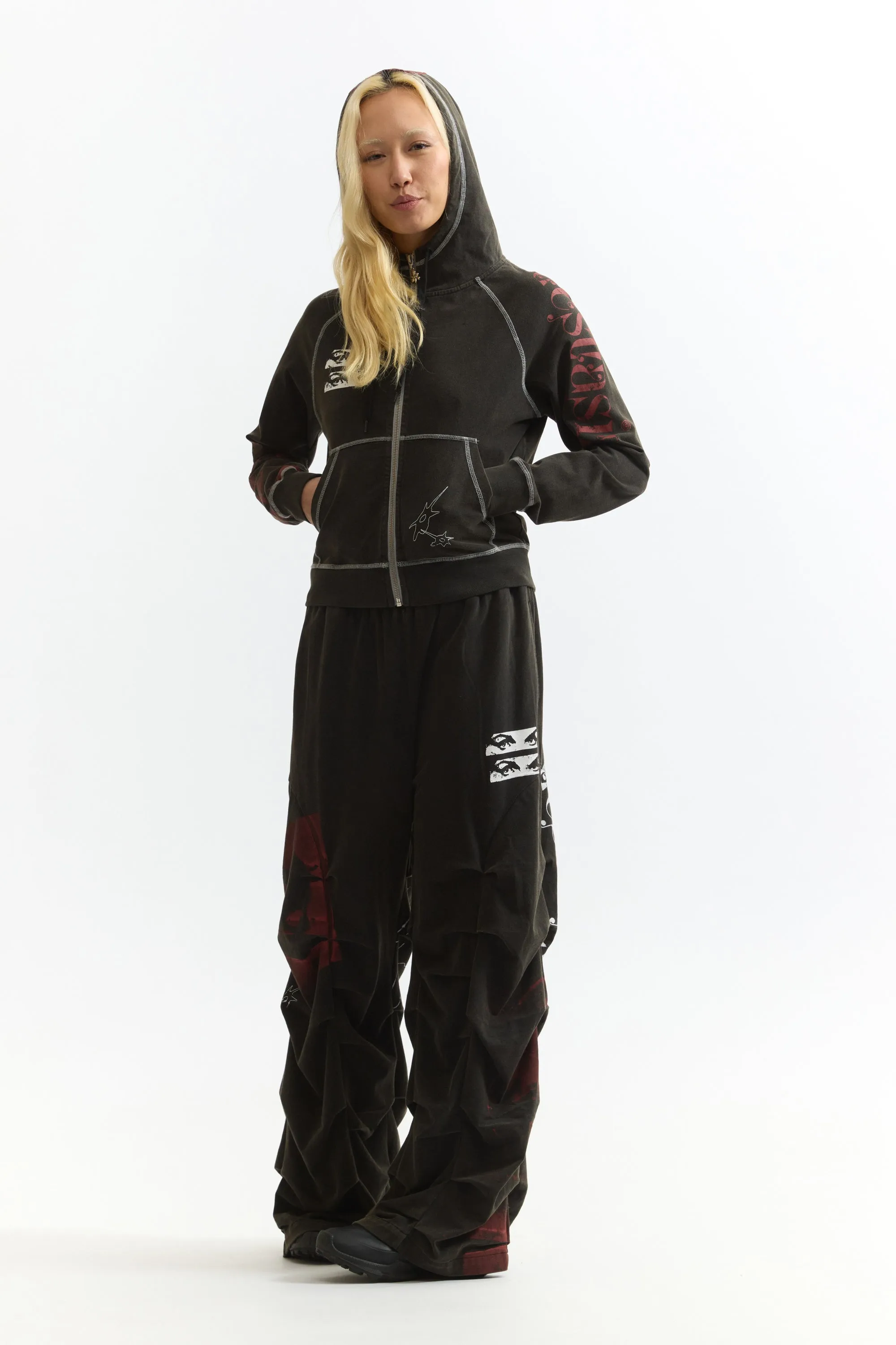 CELESTIAL EQUATOR HOODED ZIP THRU SWEAT sold by Perks And Mini Pty Ltd (P.A.M.) product image thumbnail 4