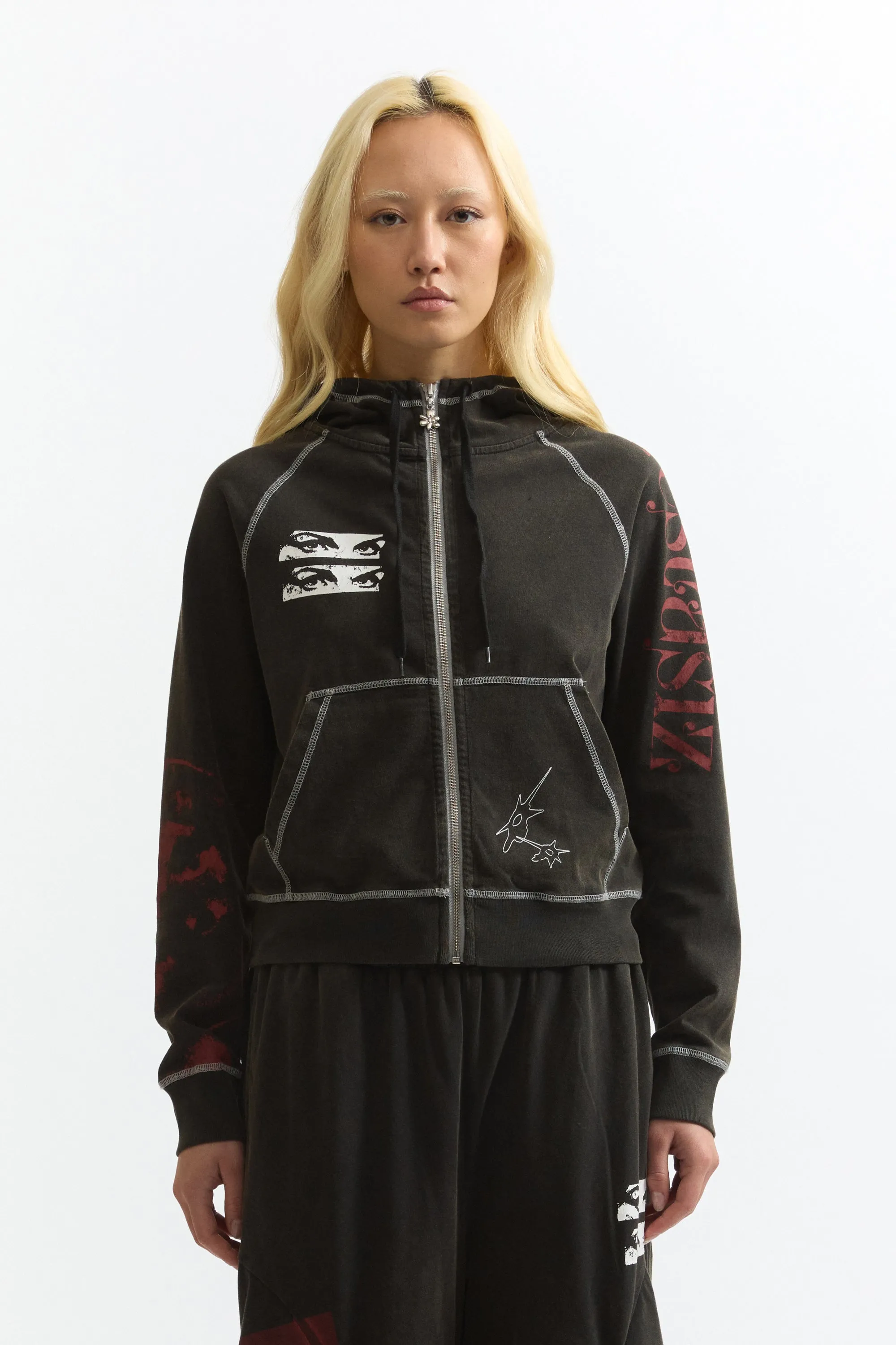 CELESTIAL EQUATOR HOODED ZIP THRU SWEAT sold by Perks And Mini Pty Ltd (P.A.M.)
