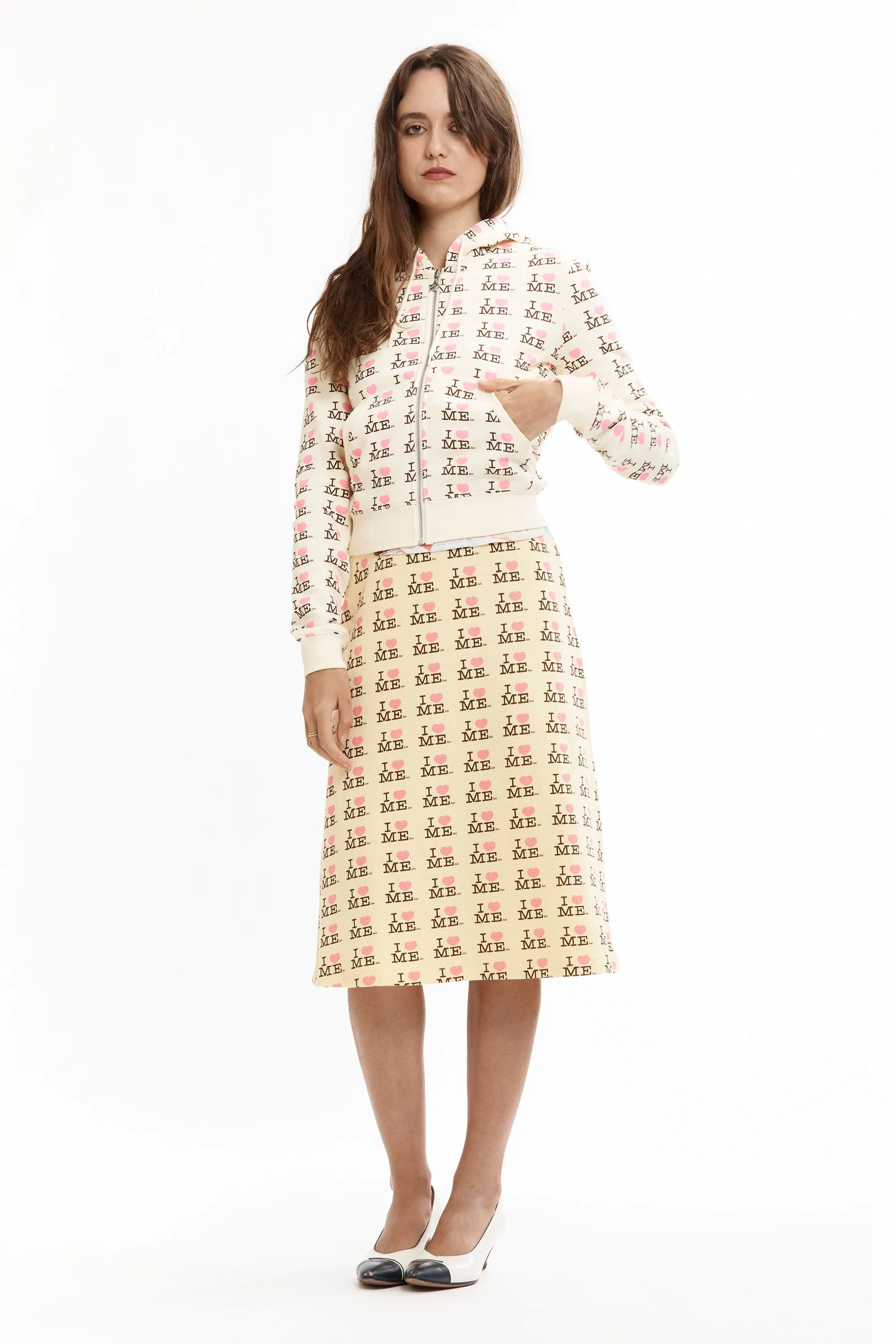 I HEART ME YELLOW SHRUNK HOODIE sold by Perks And Mini Pty Ltd (P.A.M.) product image thumbnail 4