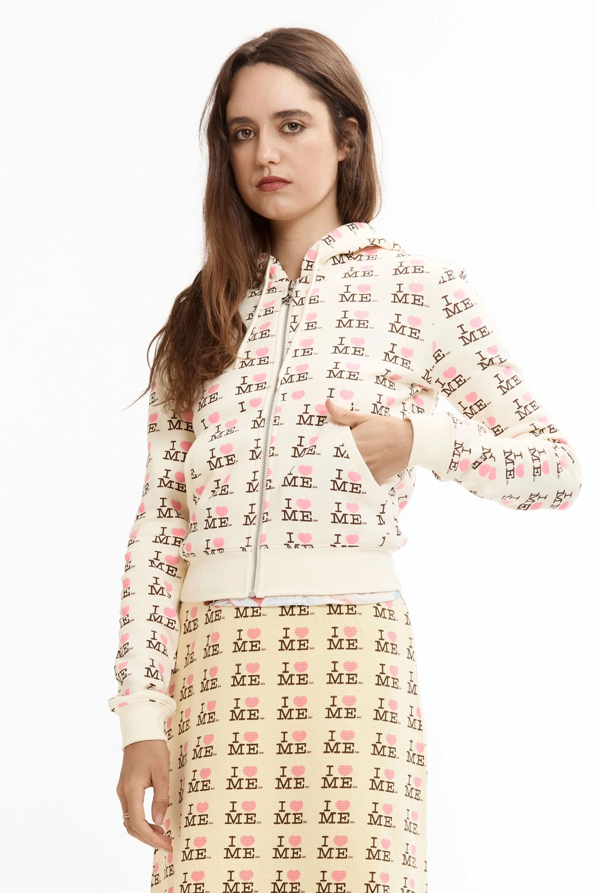 I HEART ME YELLOW SHRUNK HOODIE sold by Perks And Mini Pty Ltd (P.A.M.)