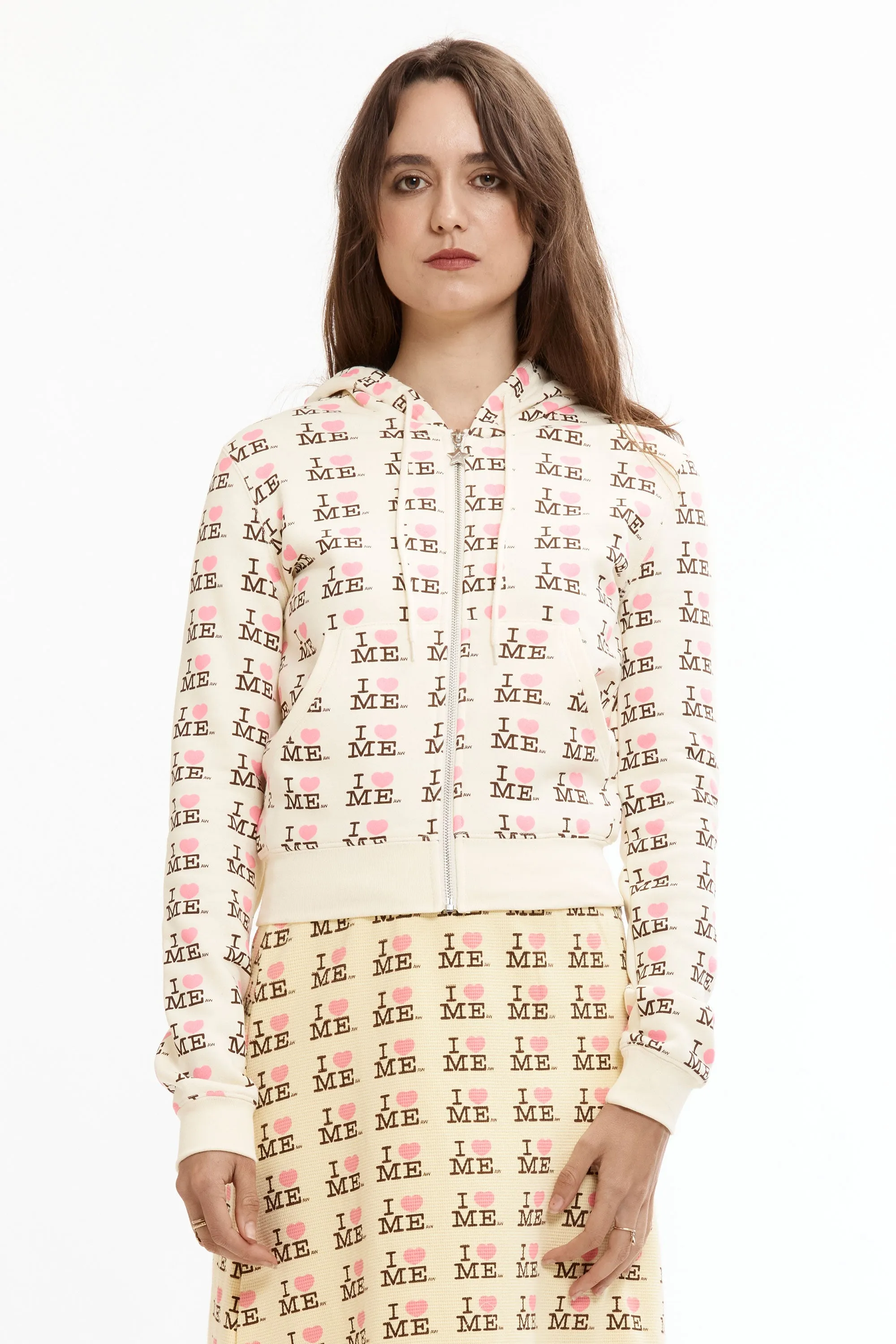 I HEART ME YELLOW SHRUNK HOODIE sold by Perks And Mini Pty Ltd (P.A.M.) product image thumbnail 2