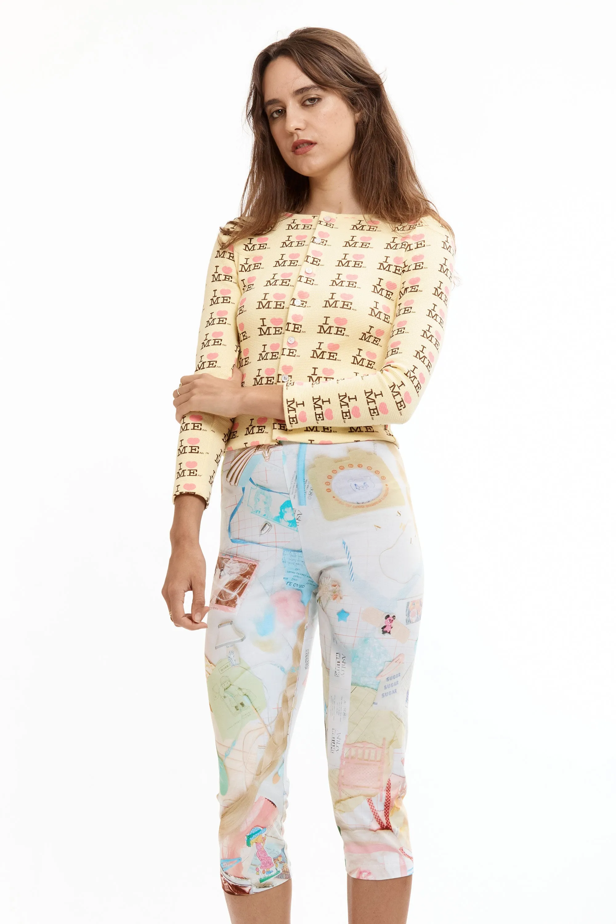 I HEART ME YELLOW THERMAL TOP sold by Perks And Mini Pty Ltd (P.A.M.) product image thumbnail 4