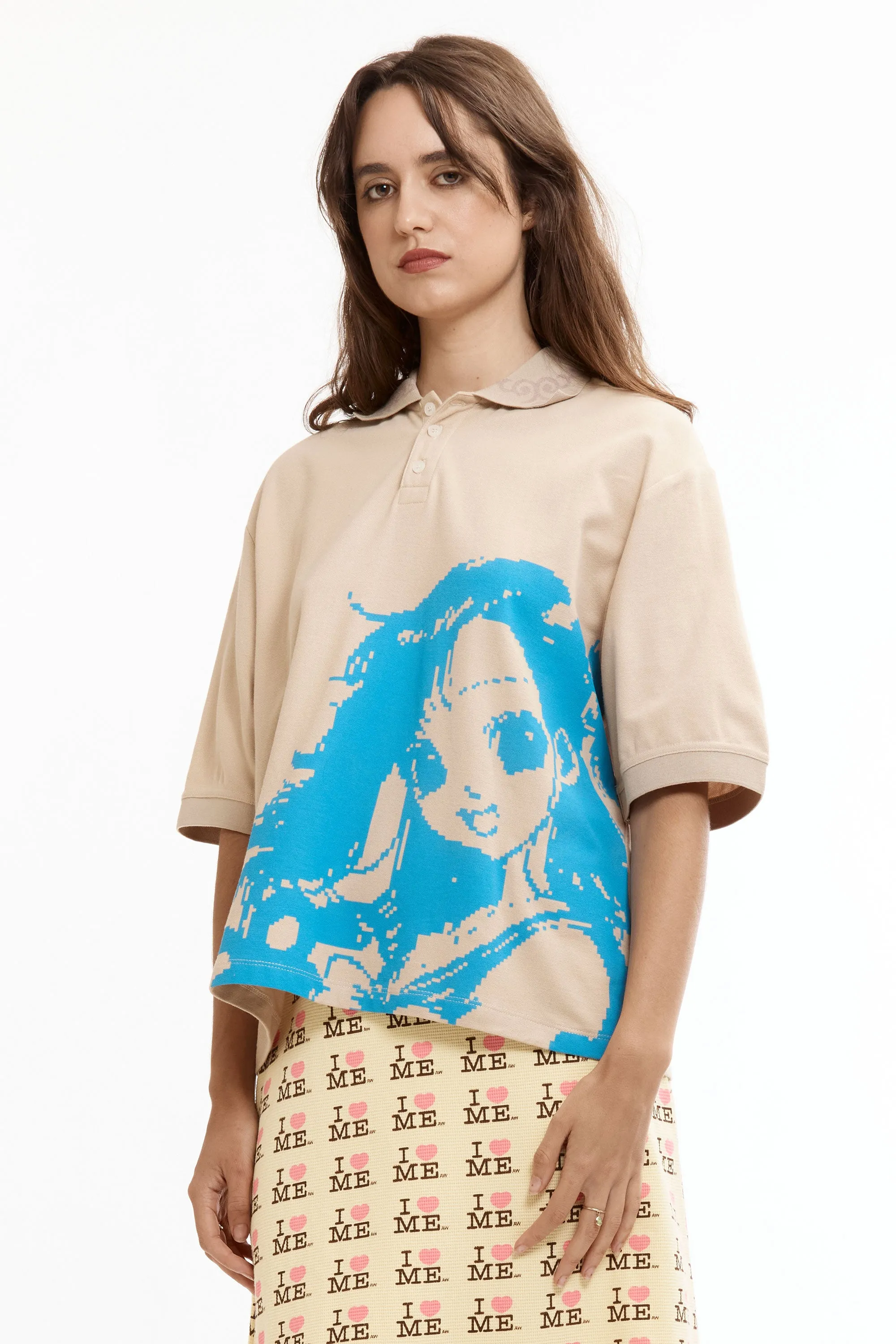 MANGA POLO SHIRT BEIGE sold by Perks And Mini Pty Ltd (P.A.M.)