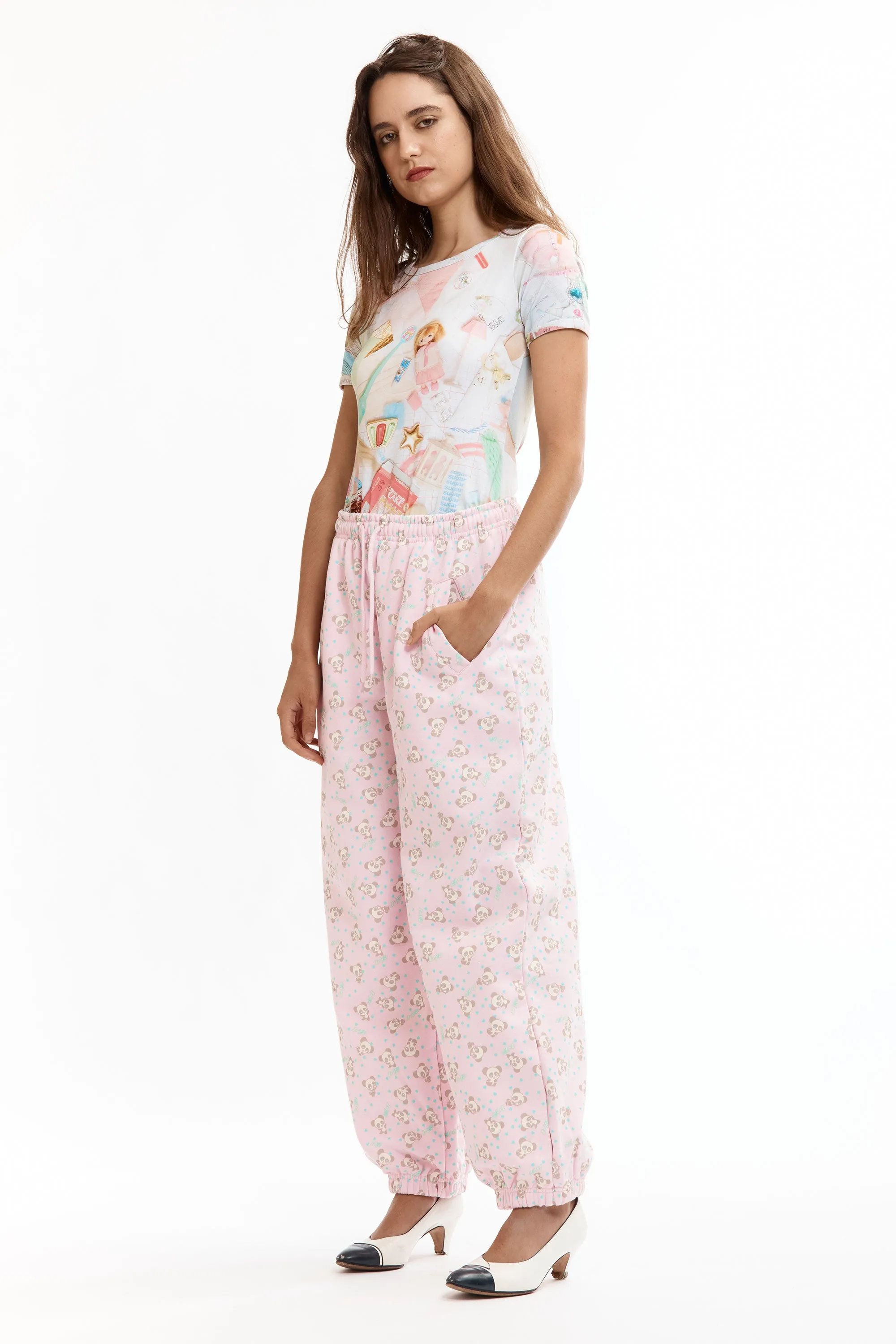 PINK PANDA JOGGERS sold by Perks And Mini Pty Ltd (P.A.M.) product image thumbnail 2